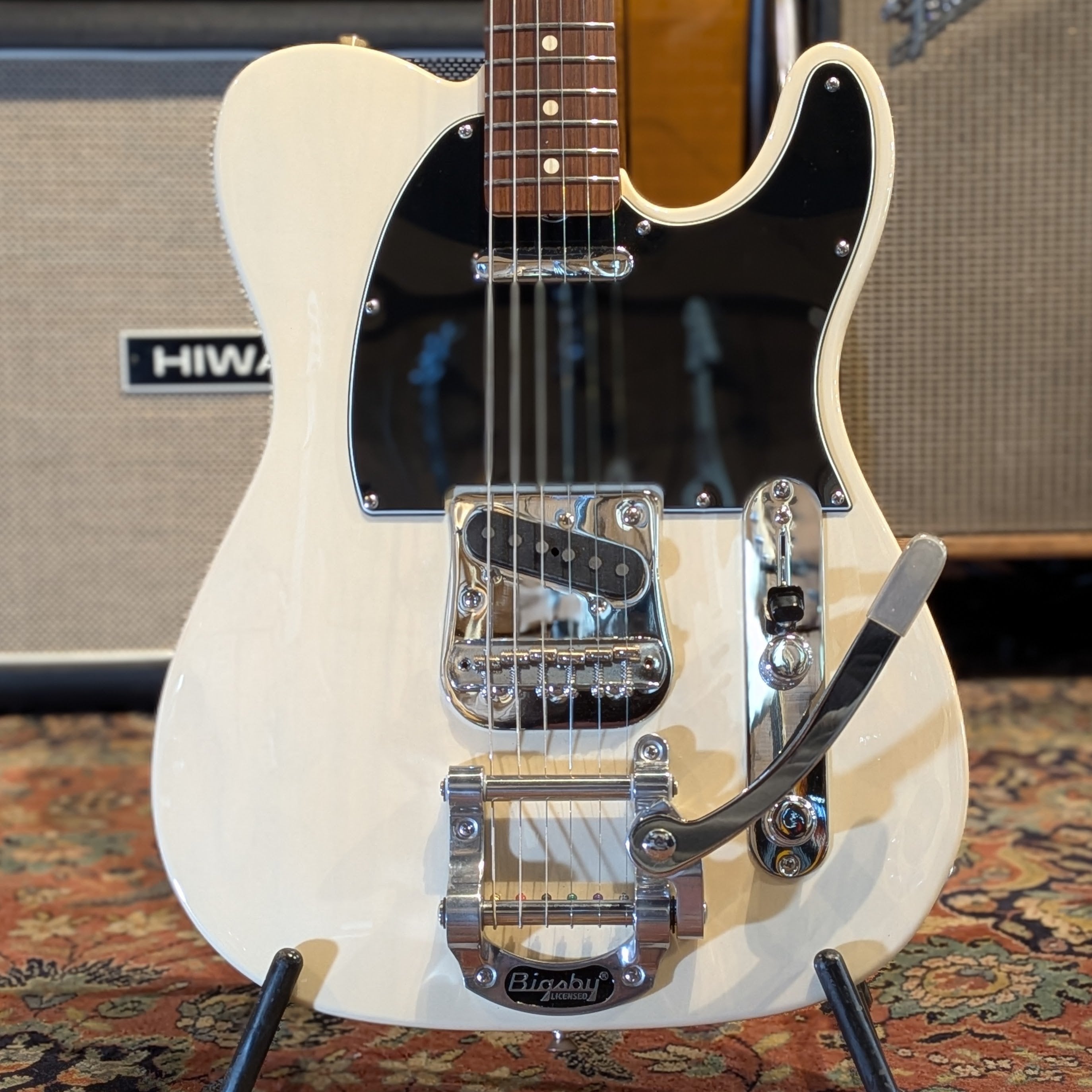 Fender Vintera '60s Telecaster Bigsby with Pau Ferro Fretboard 2020 - White Blonde