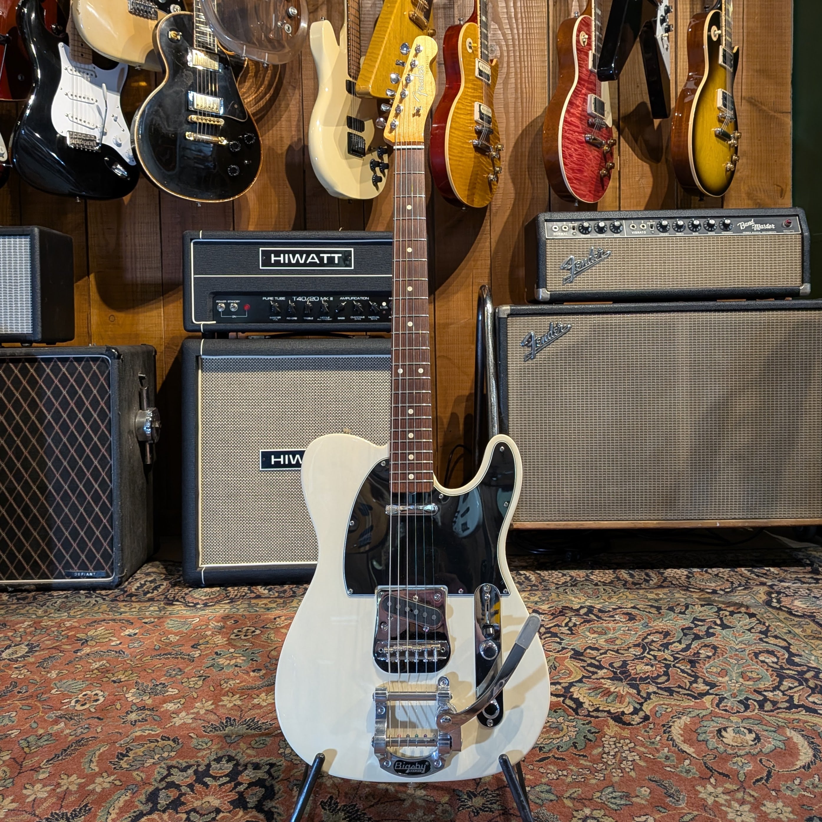 Fender Vintera '60s Telecaster Bigsby with Pau Ferro Fretboard 2020 - White Blonde