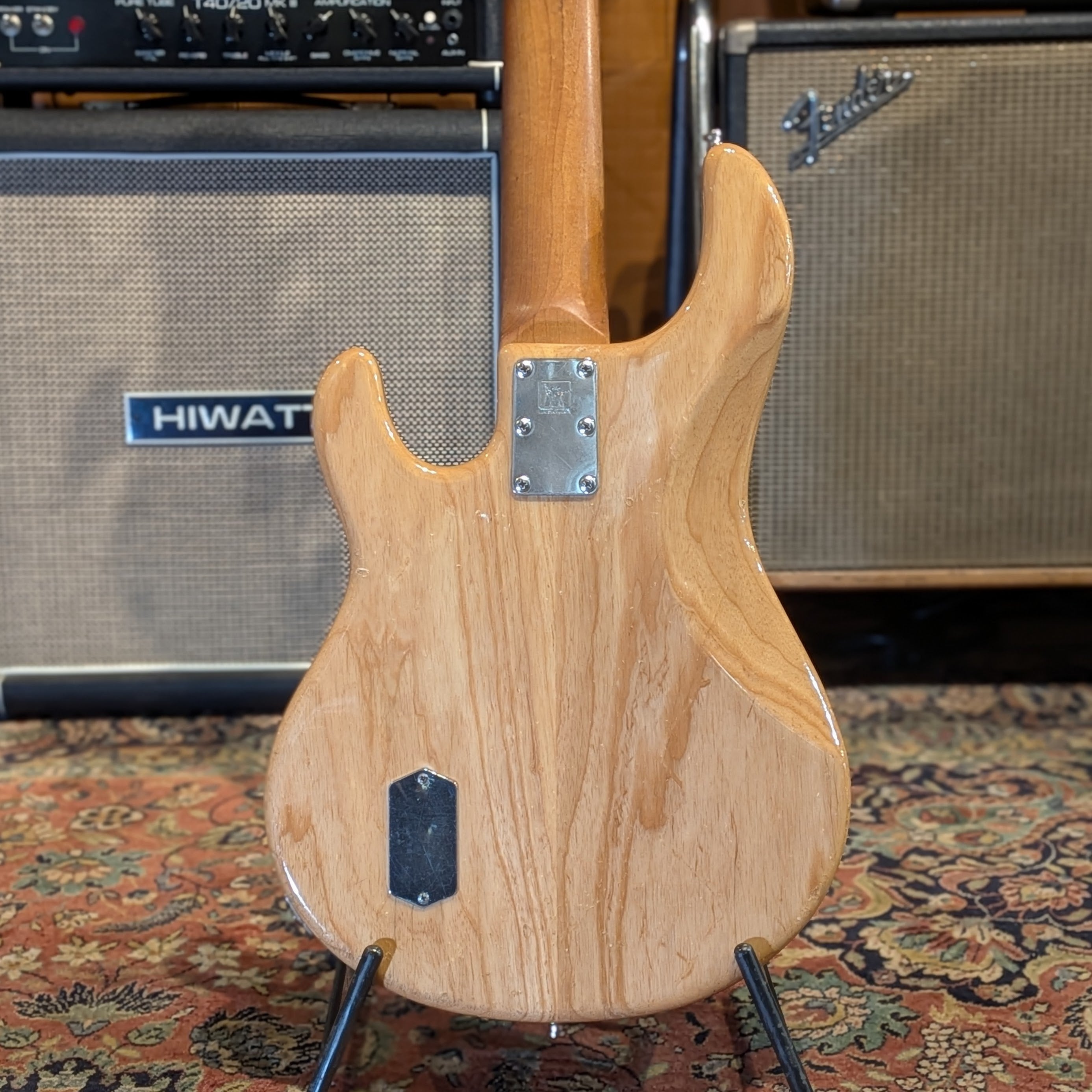 Ernie Ball Music Man StingRay 5 H with Maple Fretboard 1993 - Natural