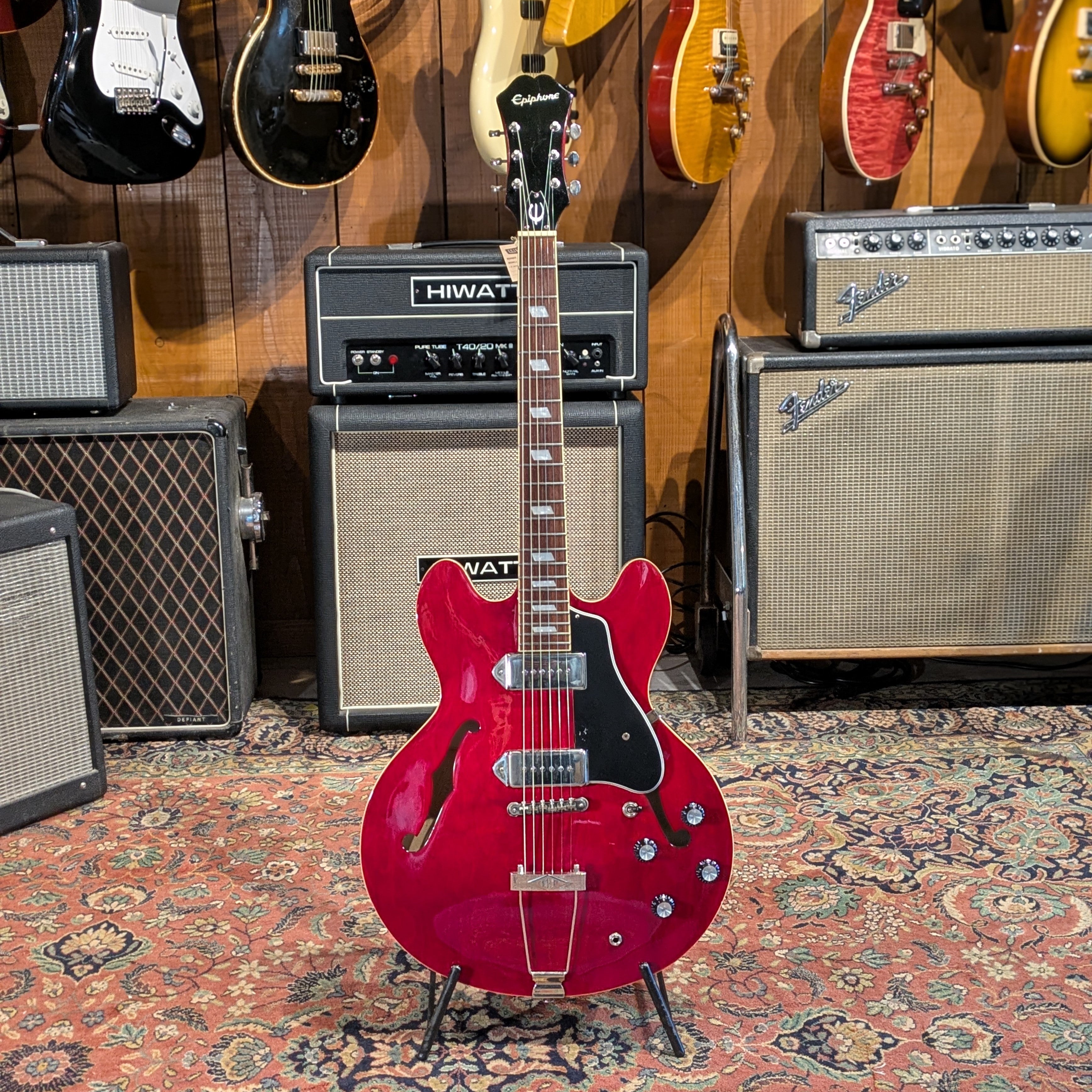 Epiphone Casino Reissue with Rosewood Fretboard 2012 - Cherry