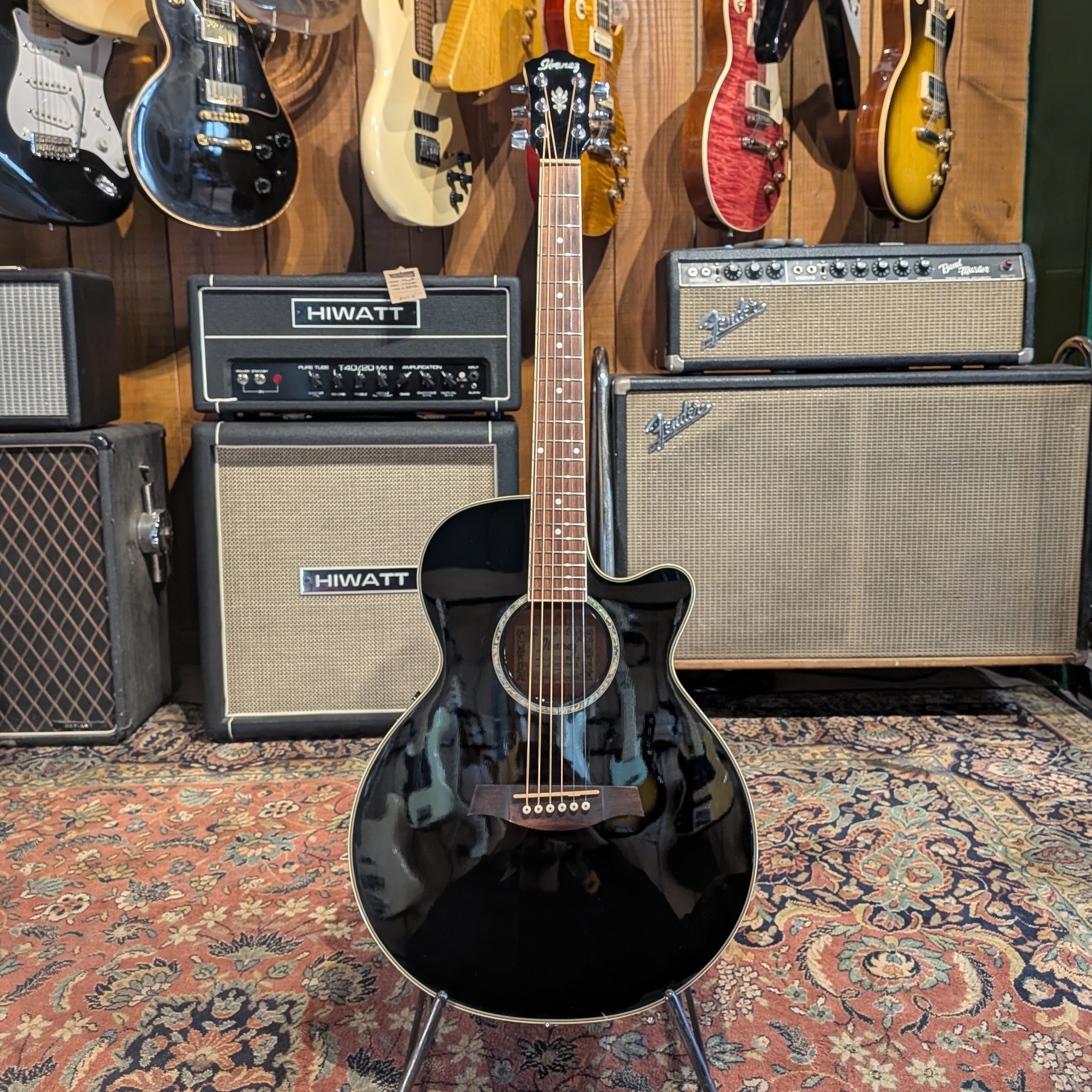 Ibanez AEG10E-BK-27-01 - Black
