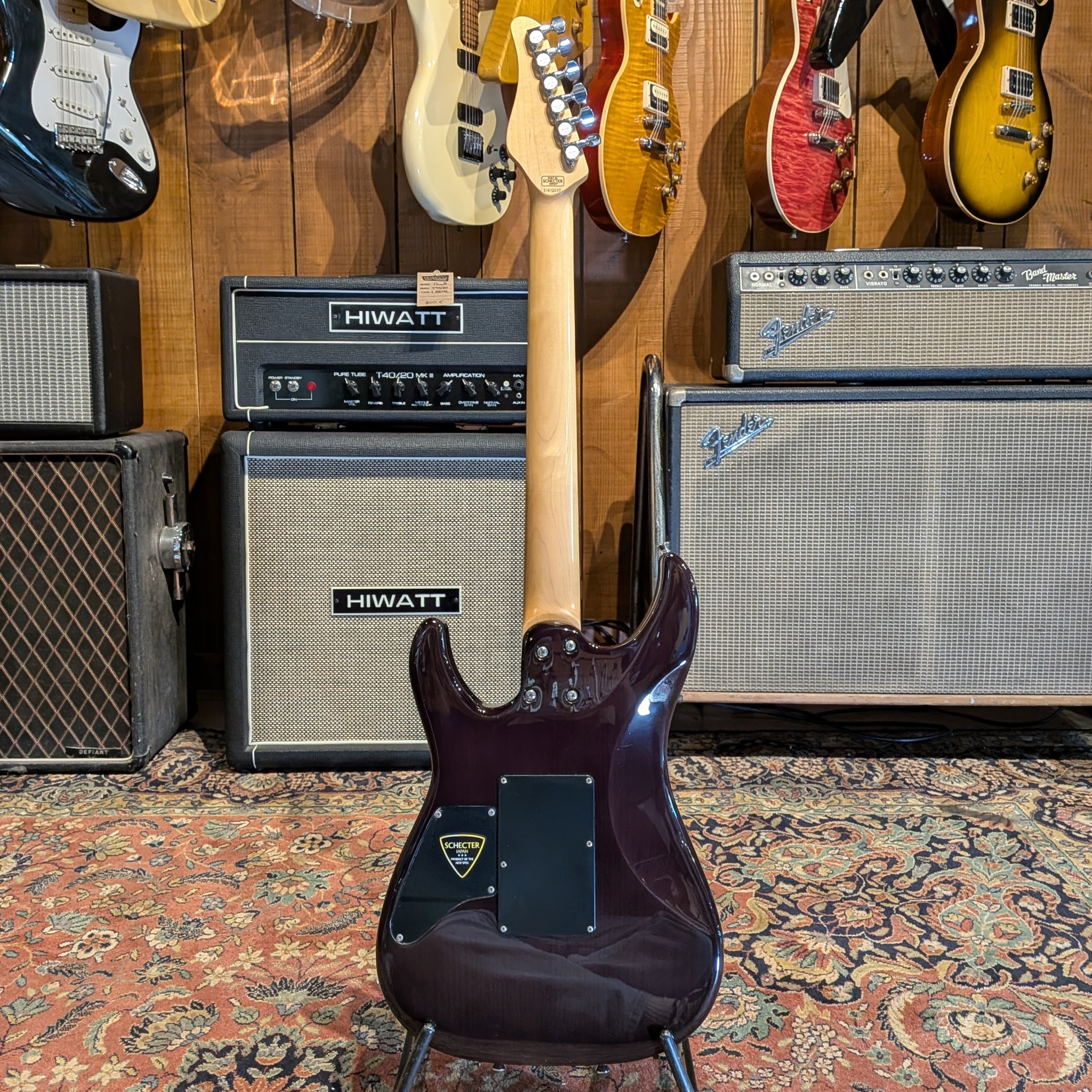 SCHECTER NV-3-24-AL/BLU(See-thru Blue)