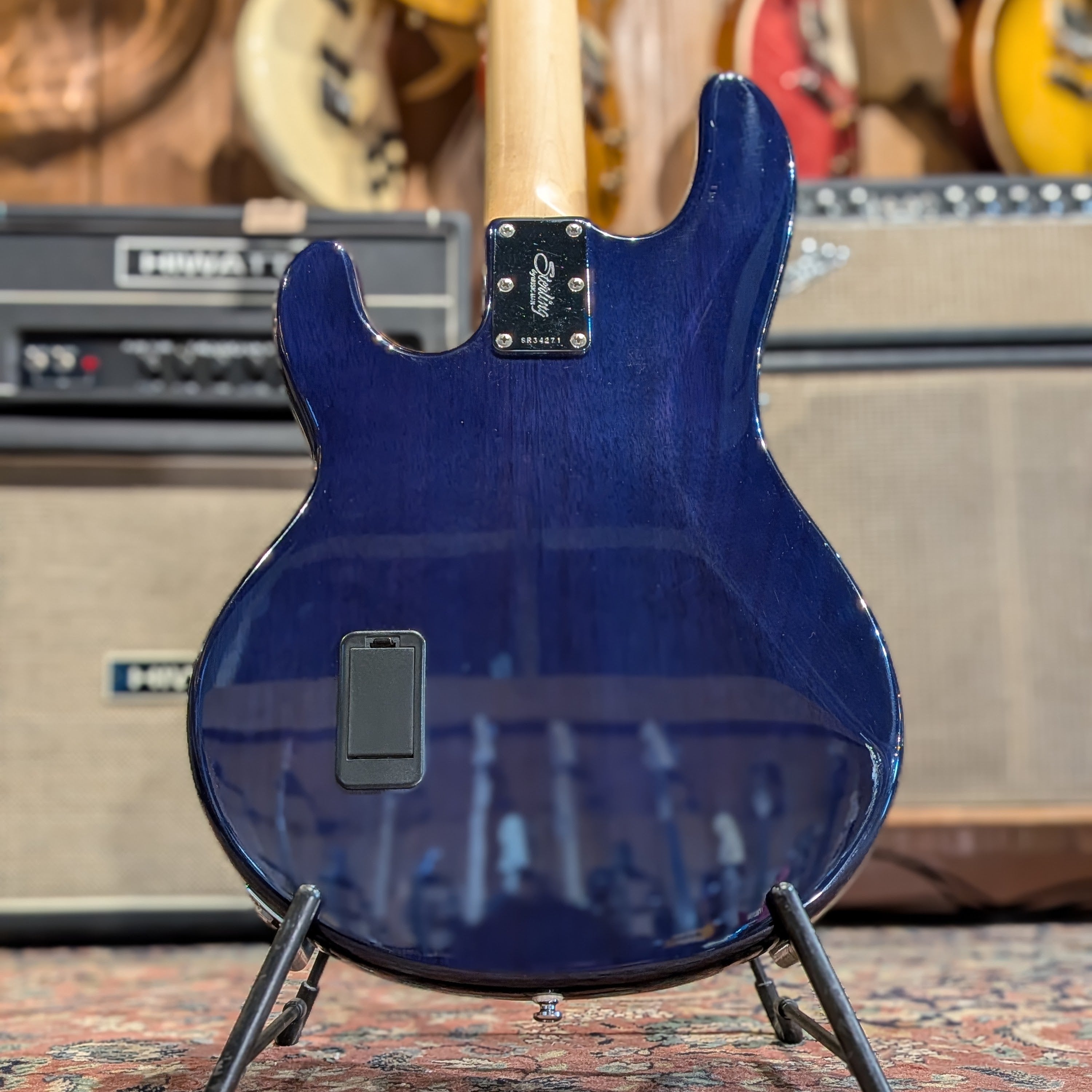 Sterling by MusicMan Ray 34 - Neptune Blue - Korea