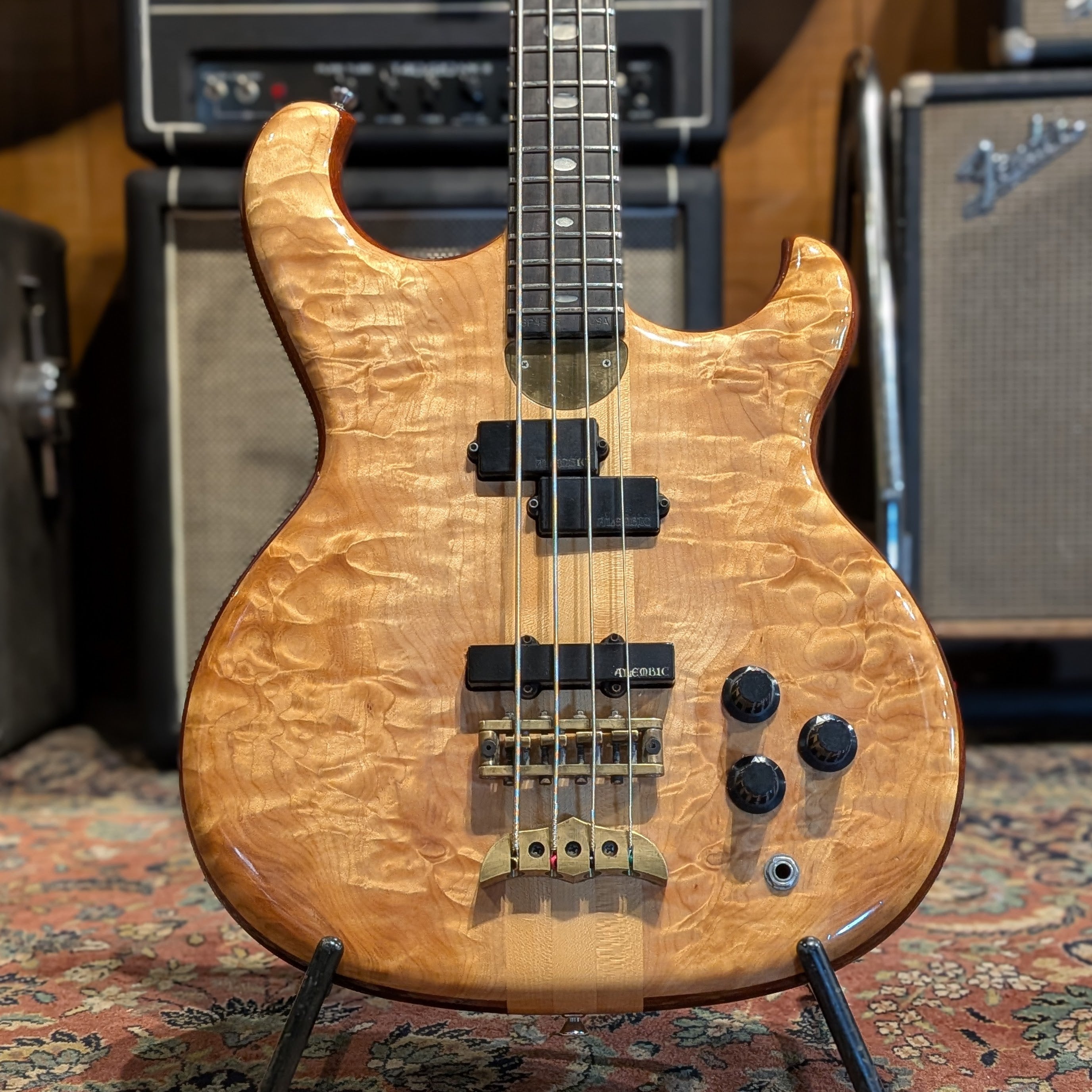 Alembic Persuader Bass - Quilted Maple