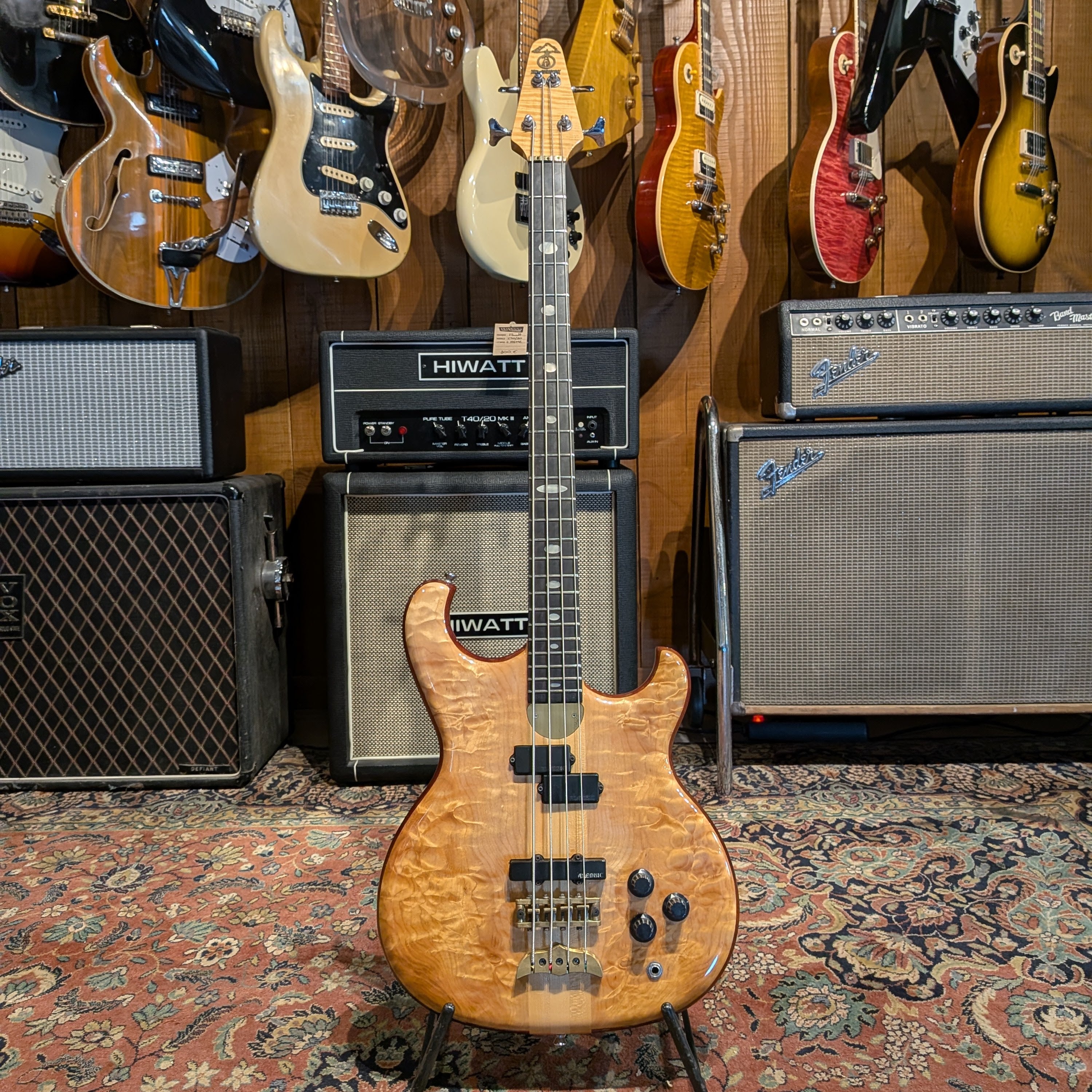 Alembic Persuader Bass - Quilted Maple