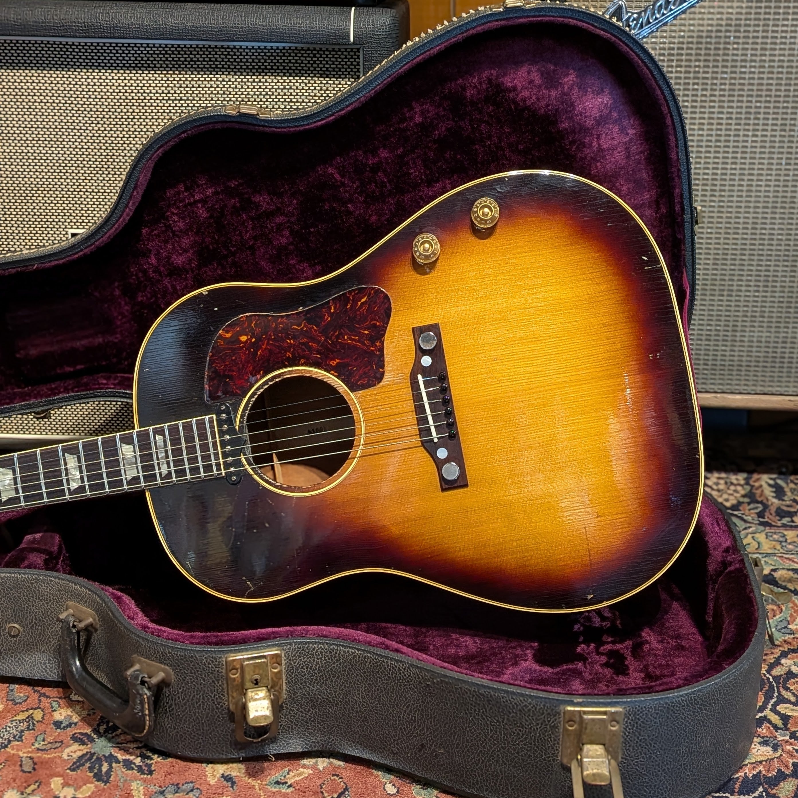 Gibson J-160E 1955 - Sunburst