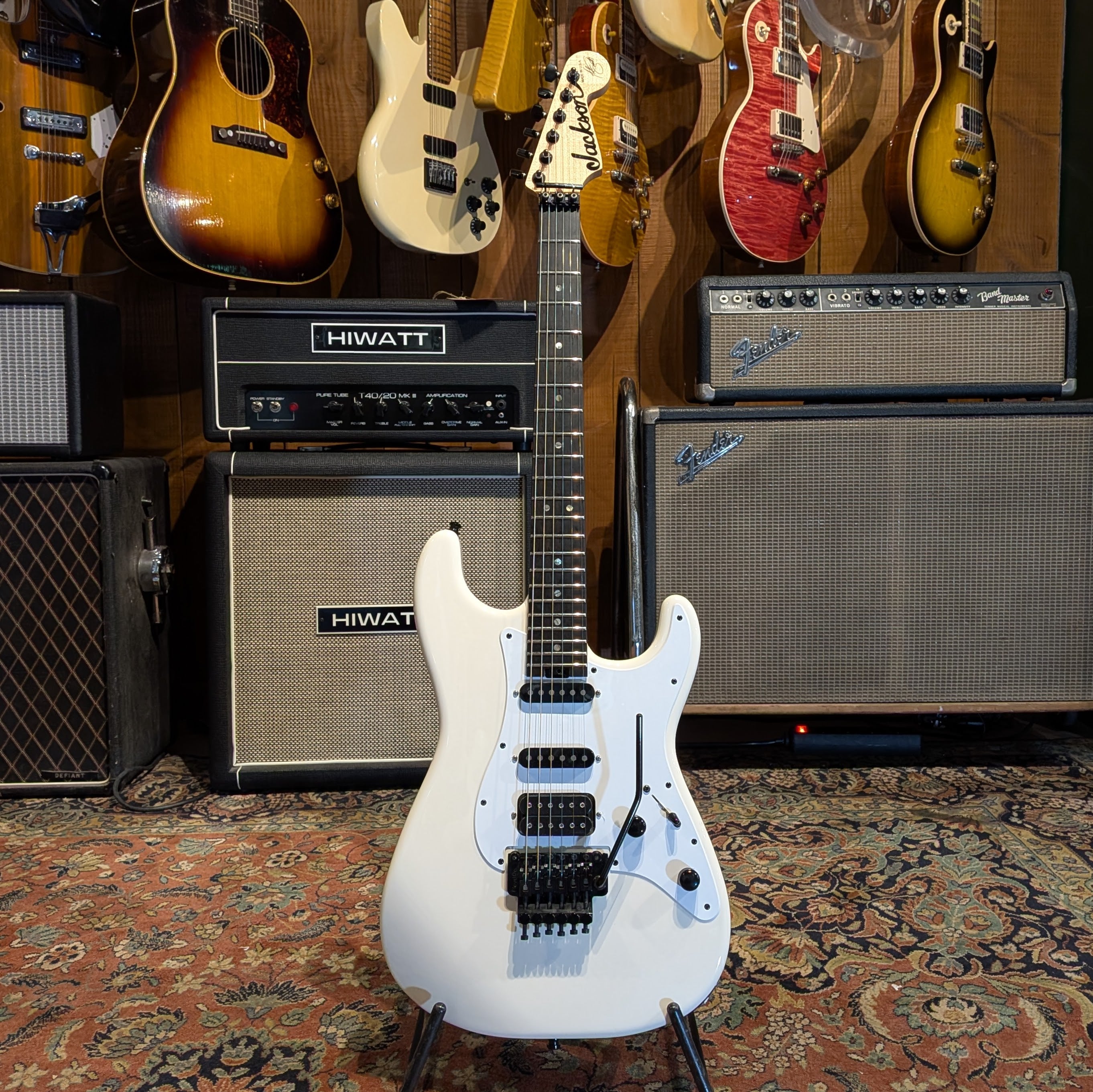 Jackson USA Series Adrian Smith Signature San Dimas SD - Snow White