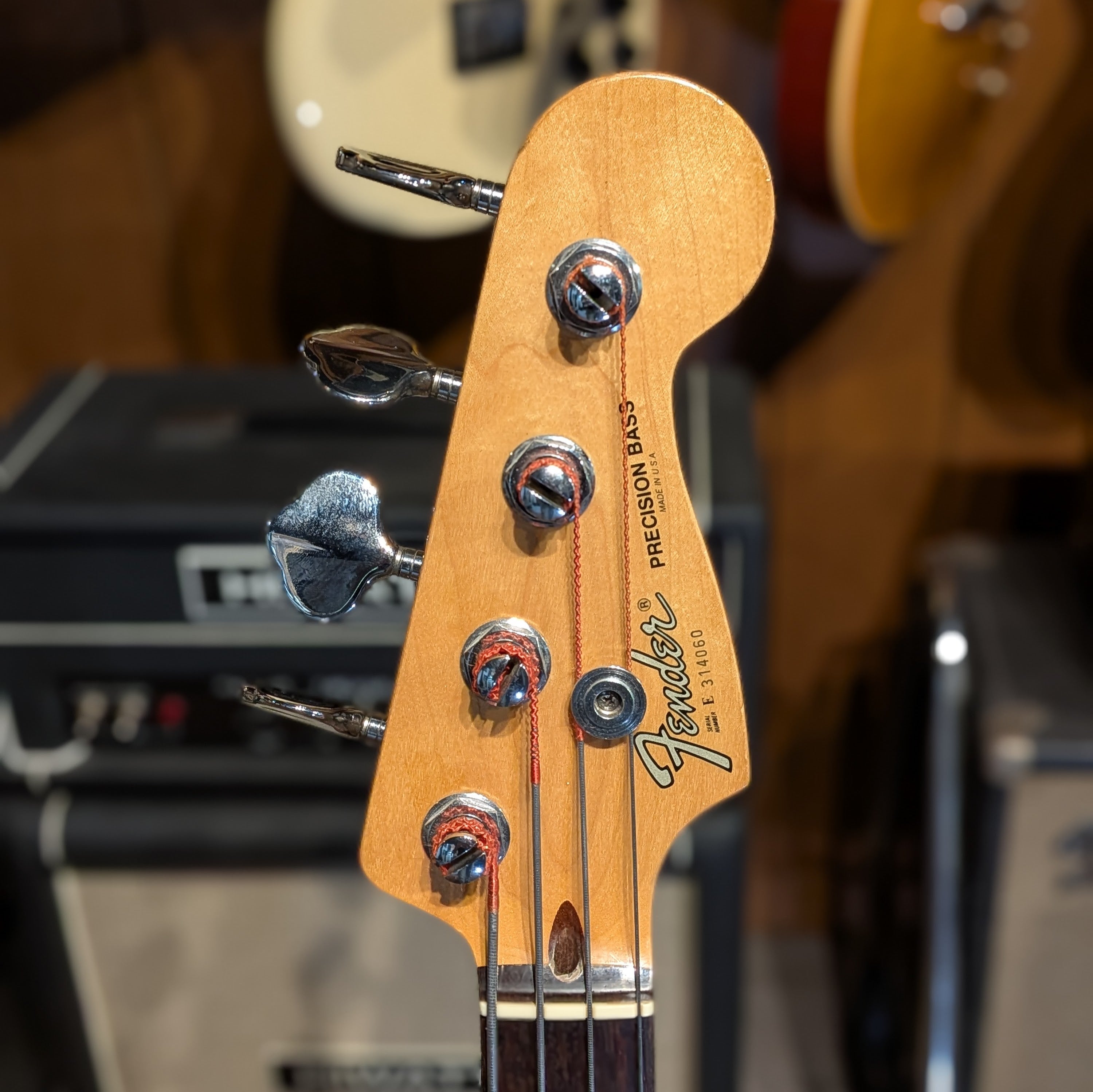 Fender Elite Precision Bass II - 1980's - Black
