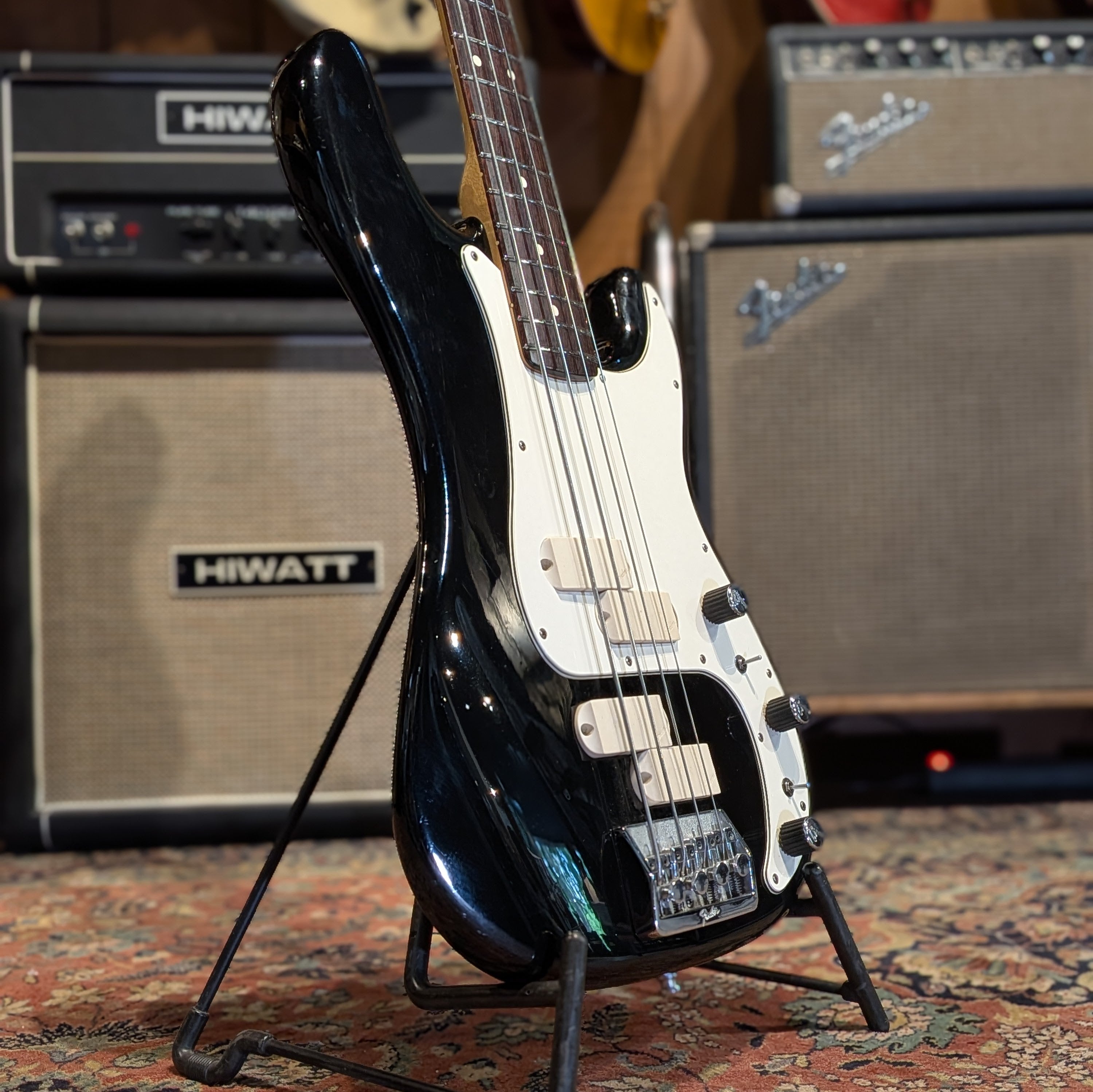 Fender Elite Precision Bass II - 1980's - Black
