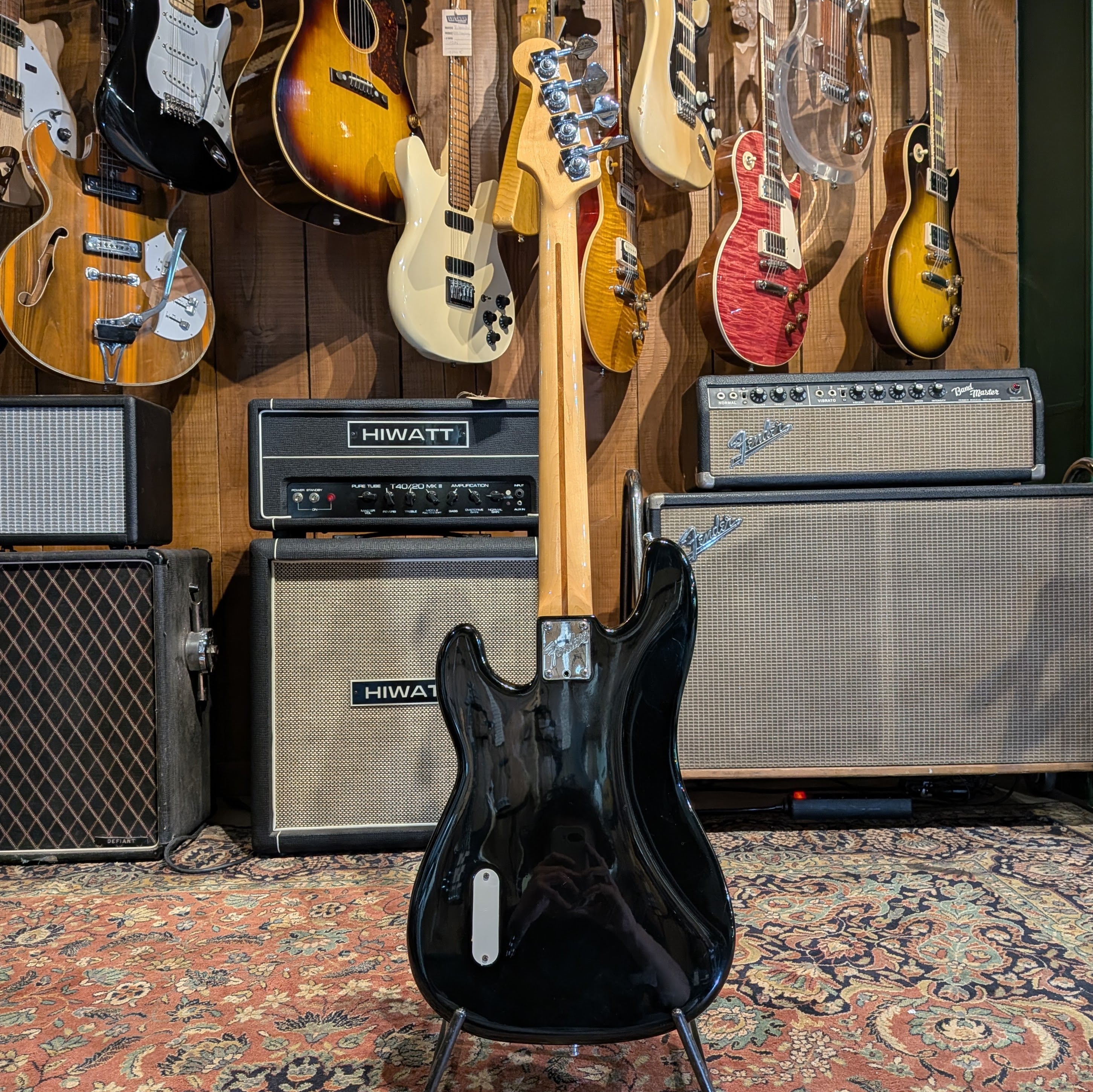 Fender Elite Precision Bass II - 1980's - Black