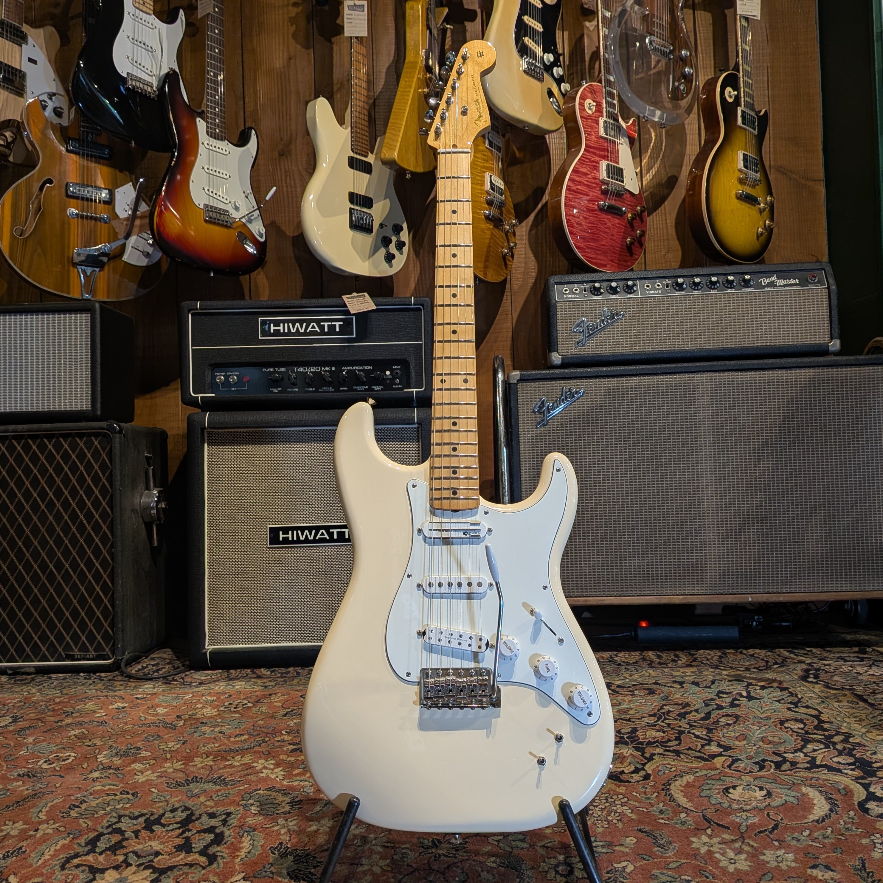 Fender Ed O'Brien Artist Series Signature EOB Stratocaster 2024 - Olympic White
