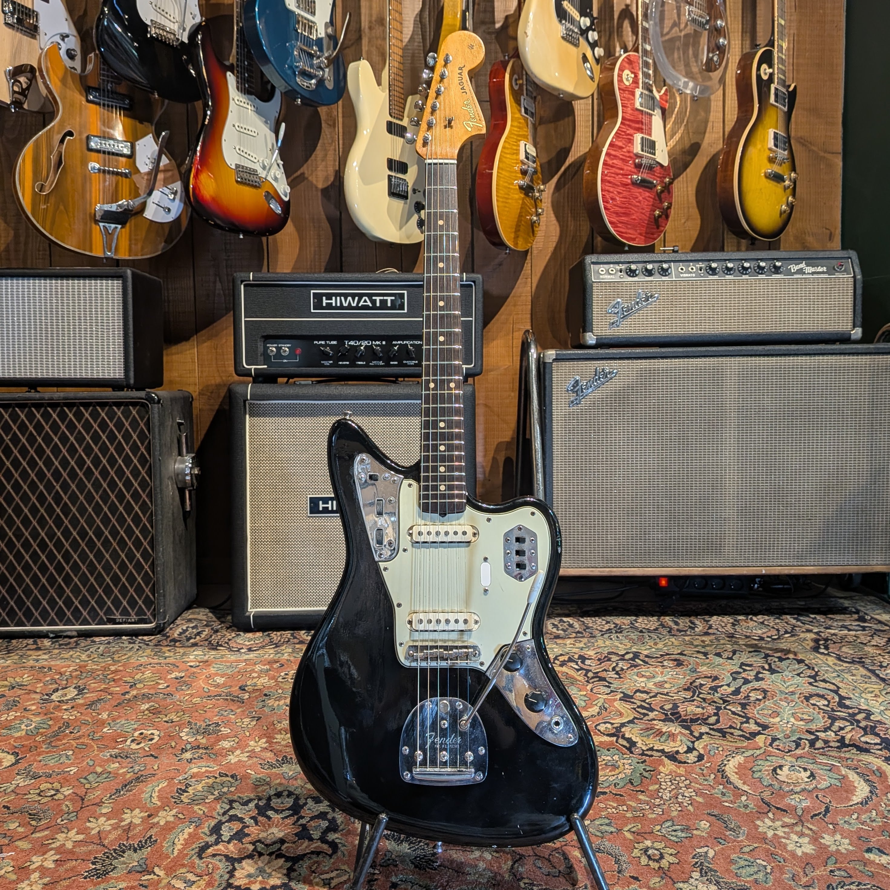 Fender Jaguar 1963 - Black Refin