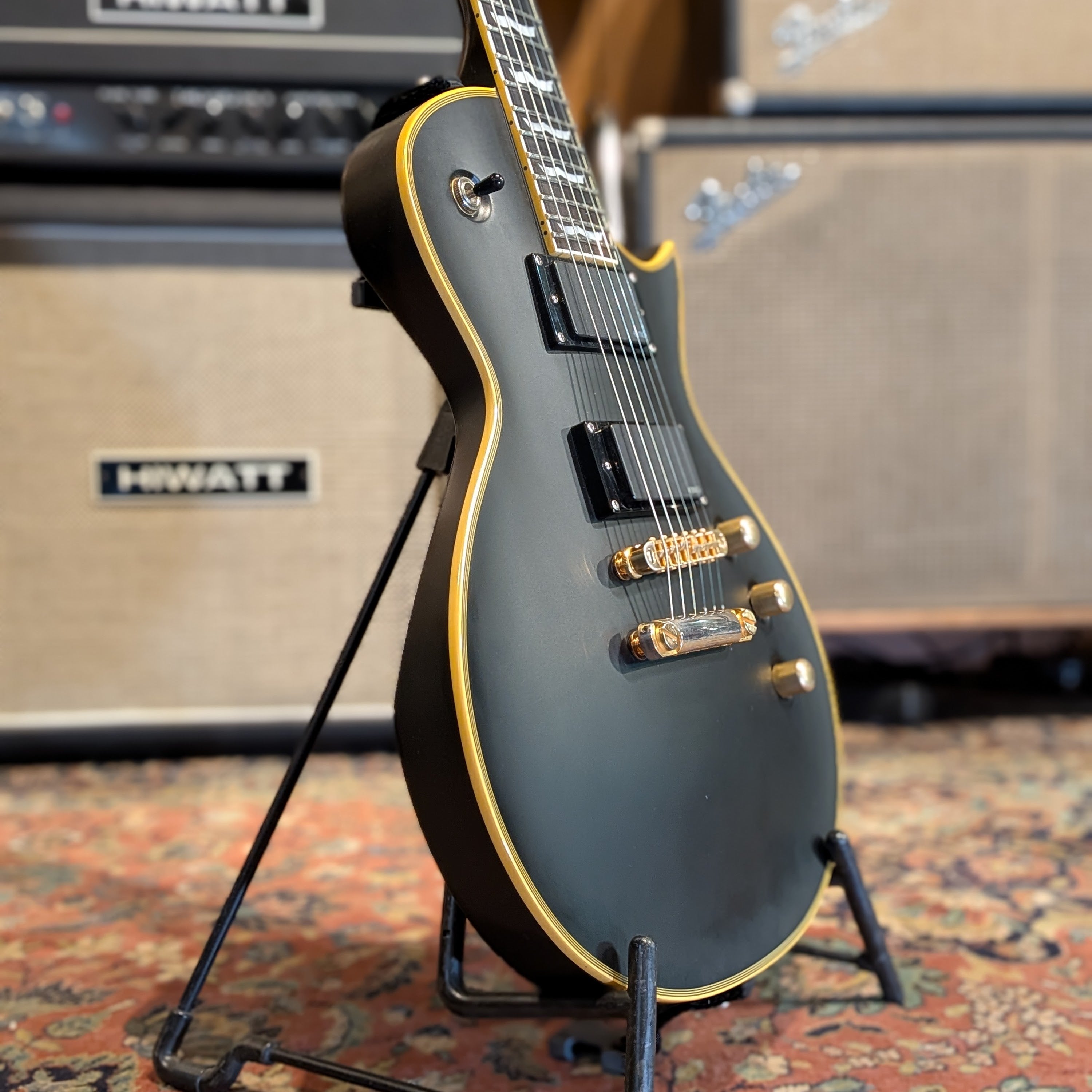 ESP LTD EC-1000 with Ebony Fretboard - Vintage Black
