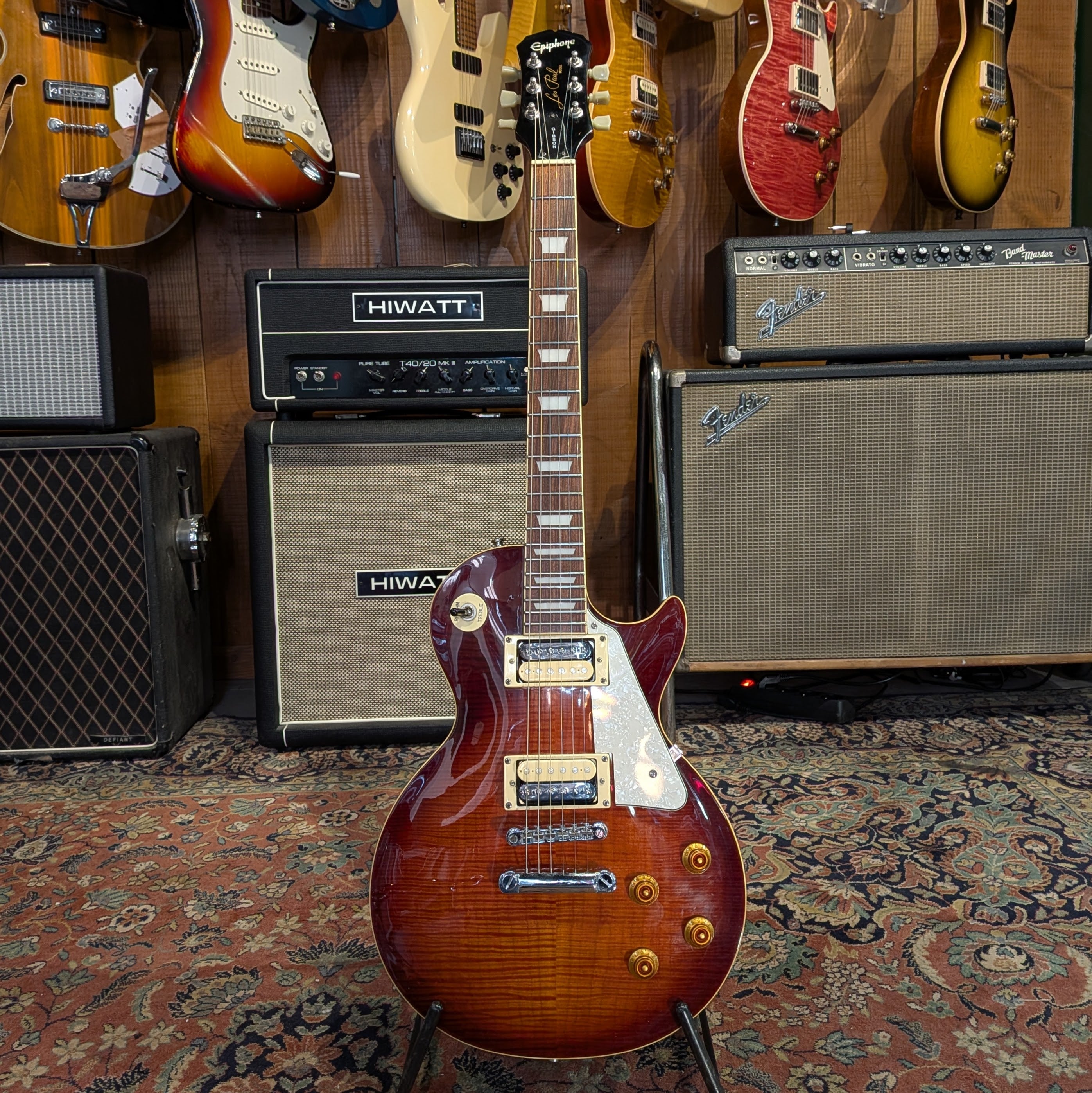 Epiphone Les Paul Standard 2000 - Cherry Sunburst with Guitar Fetish pickups