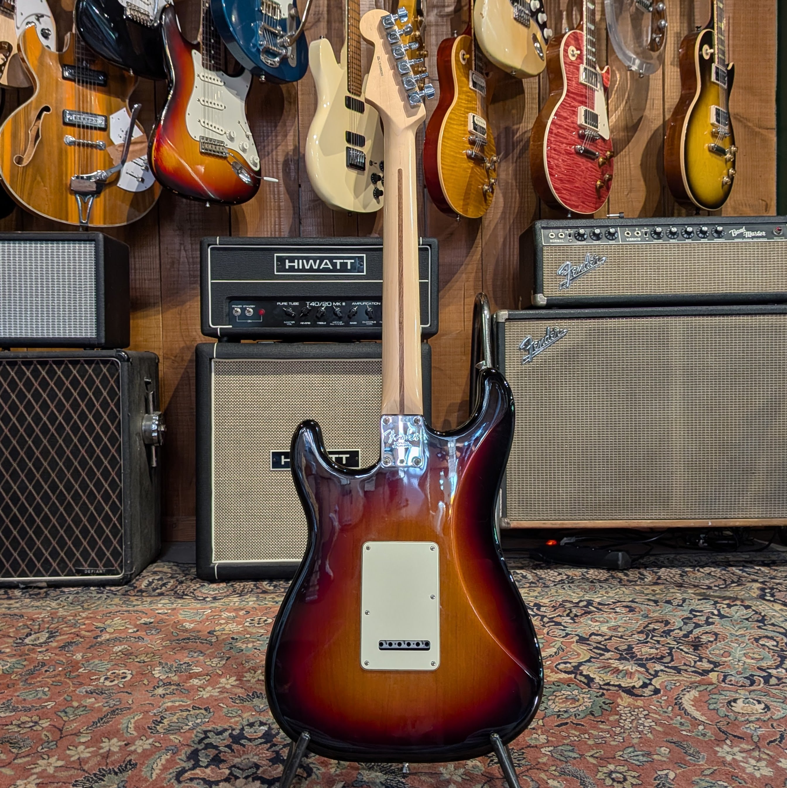 Fender American Professional Stratocaster with Maple Fretboard 2018 - Sienna Sunburst