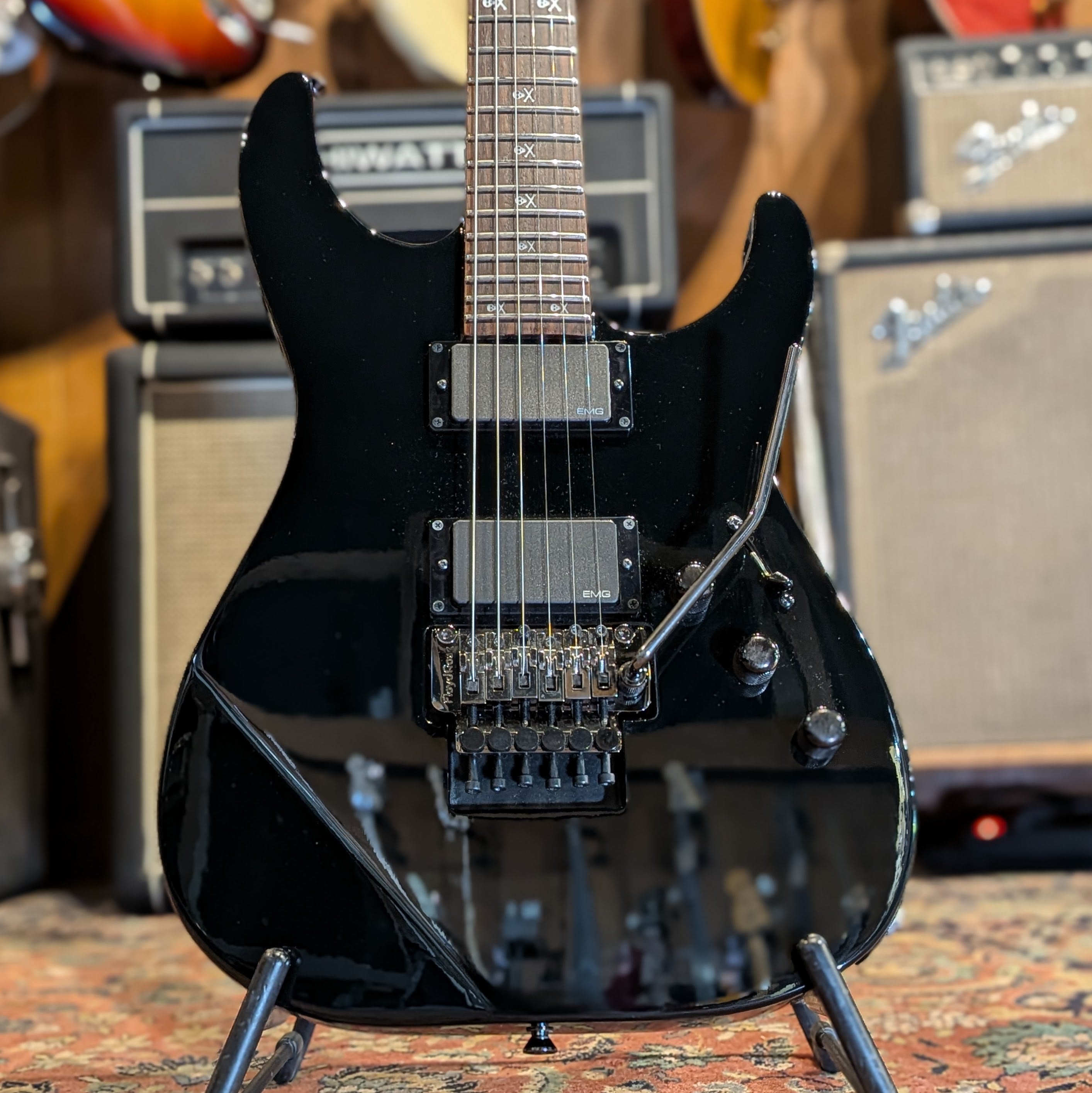 ESP KH-2 Kirk Hammett Signature Neck Thru 2009 - Black