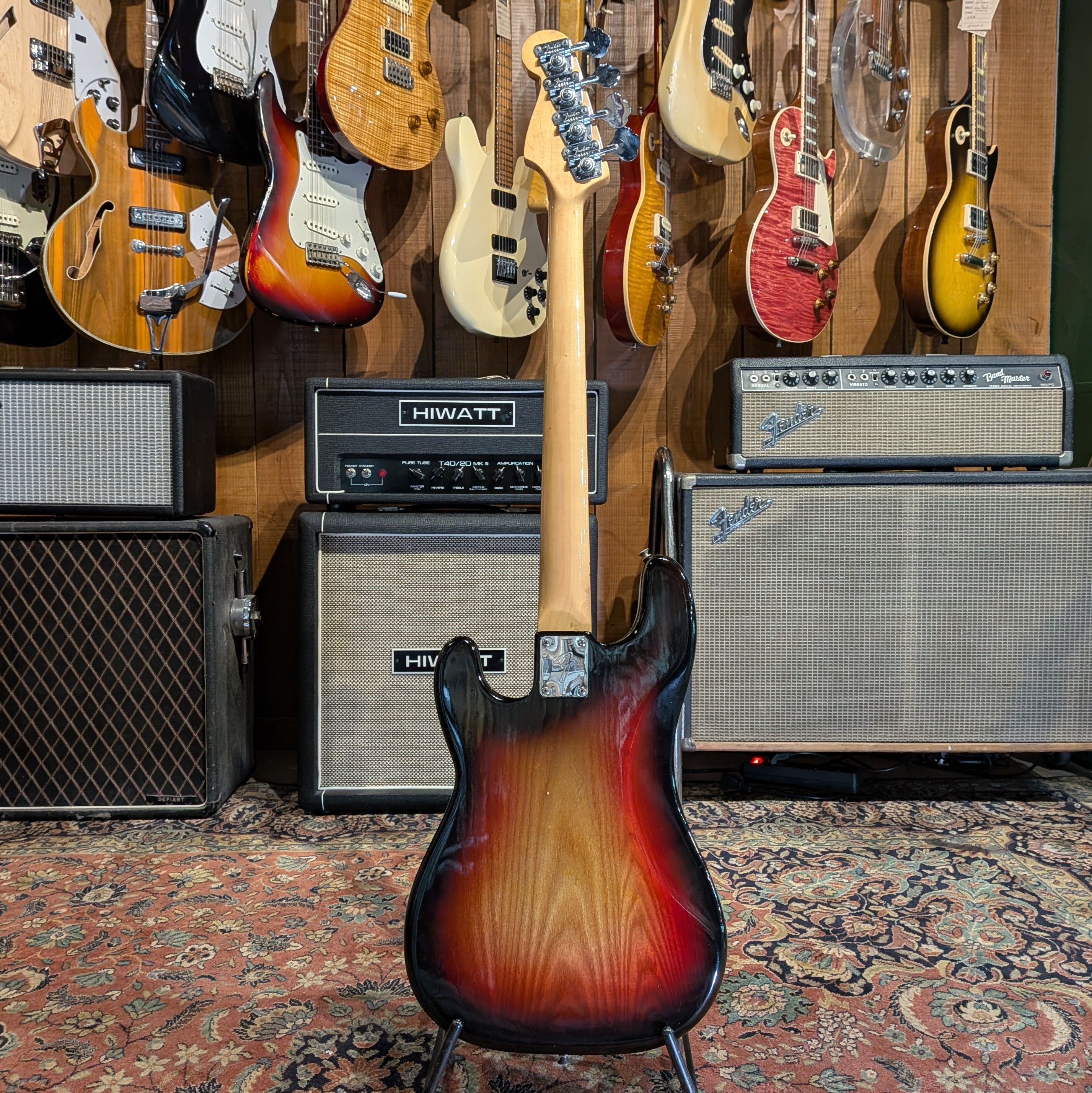 Fender Precision Bass Fretless with Rosewood Fingerboard 1978 - Sunburst