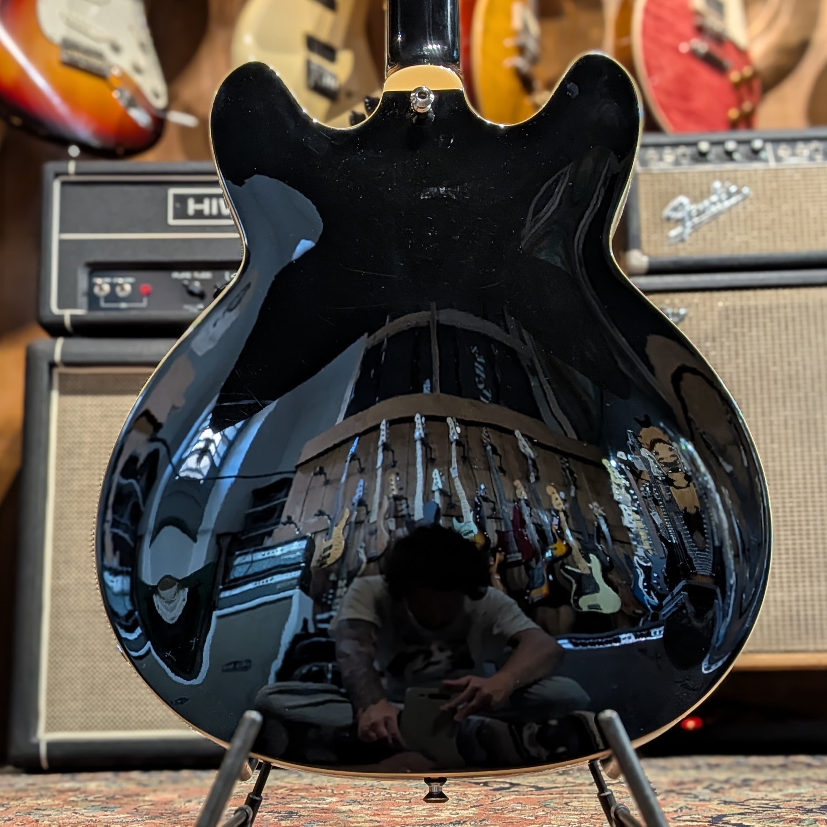 Hagstrom Viking Baritone - Black