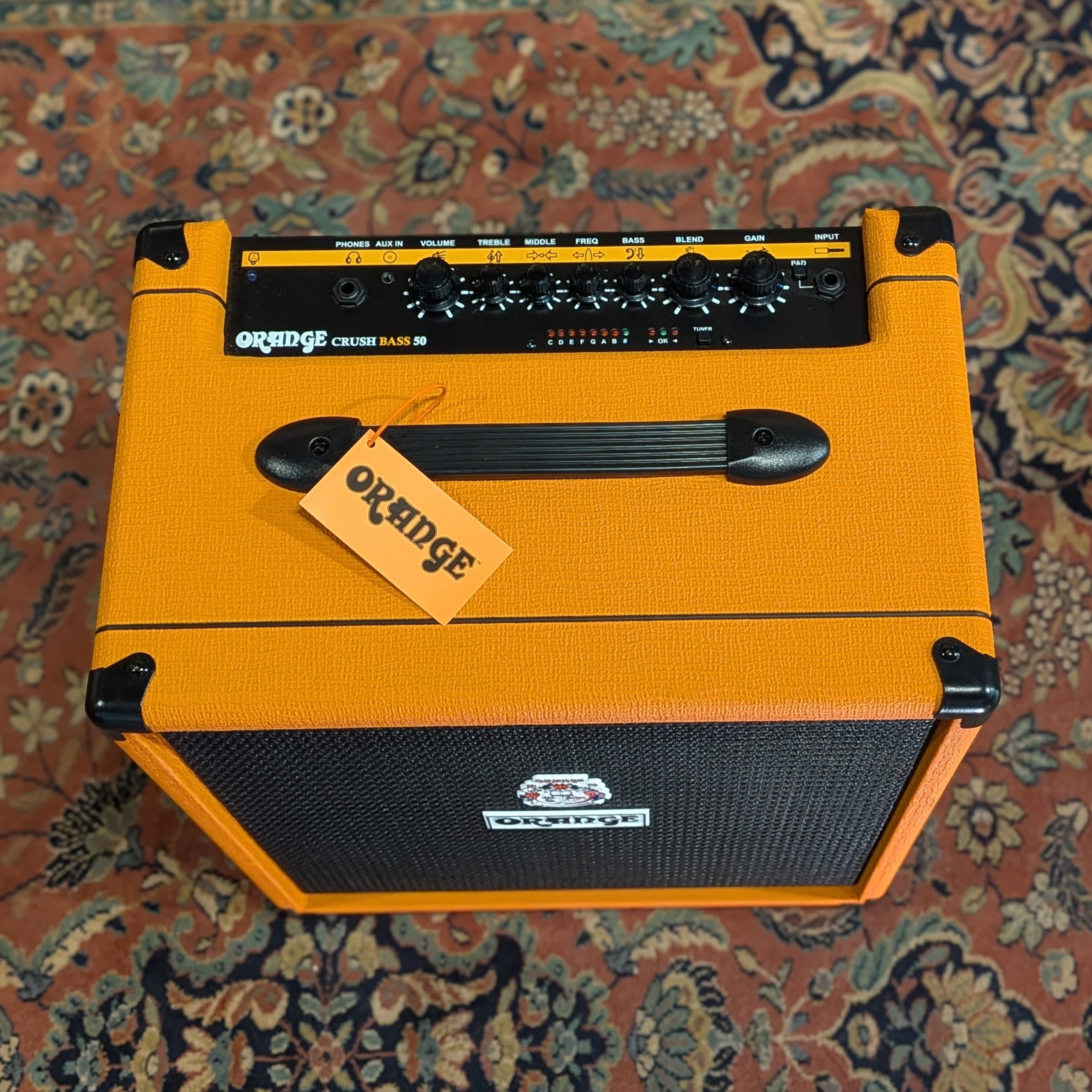Orange Crush Bass 50 50-Watt 1x12" Bass Combo 2016 - Present - Orange