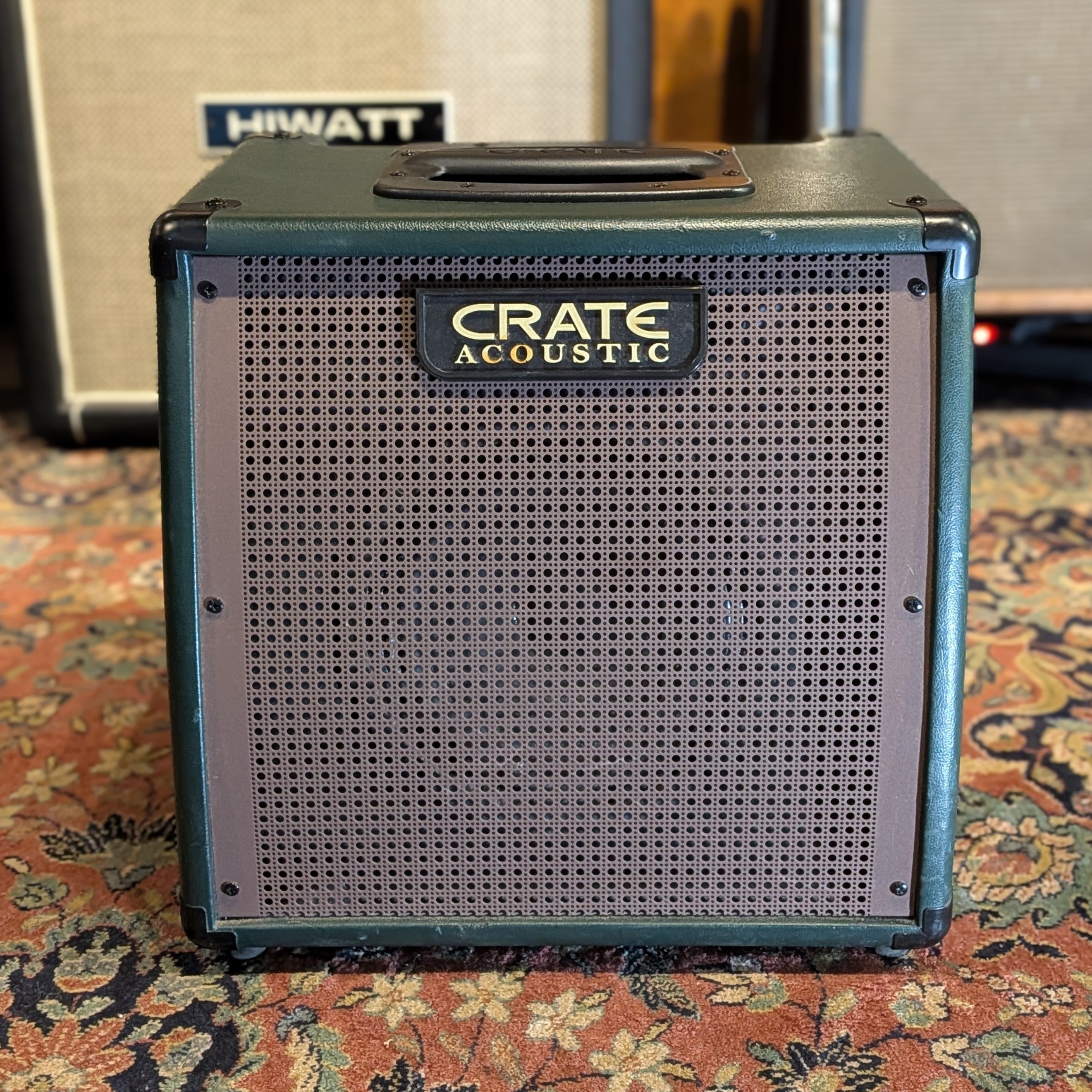 Crate Cimarron CA15 12-Watt 1x8" Acoustic Guitar Combo 2000s - Green