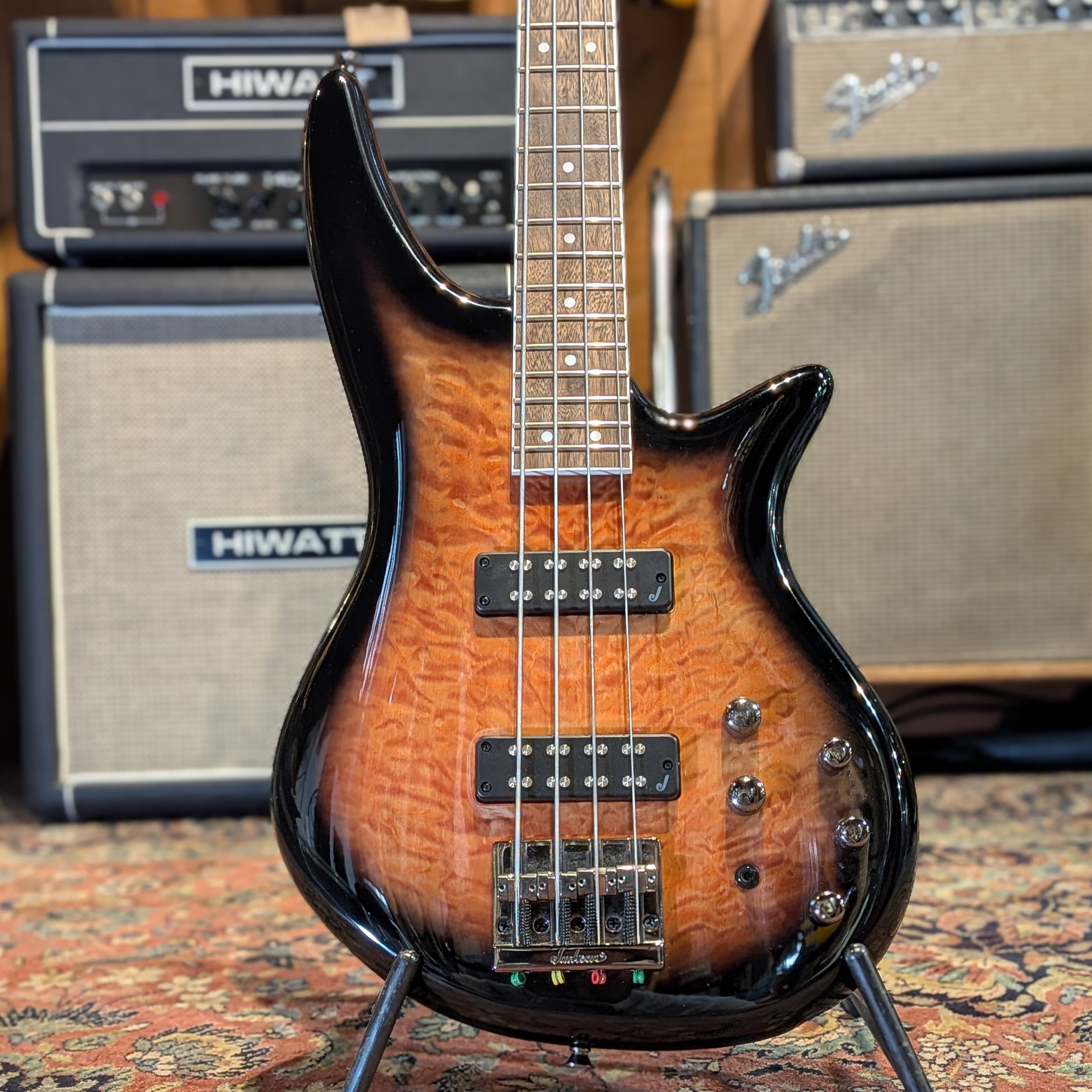 Jackson JS Series JS3Q Spectra Bass 2020 - Present - Dark Sunburst