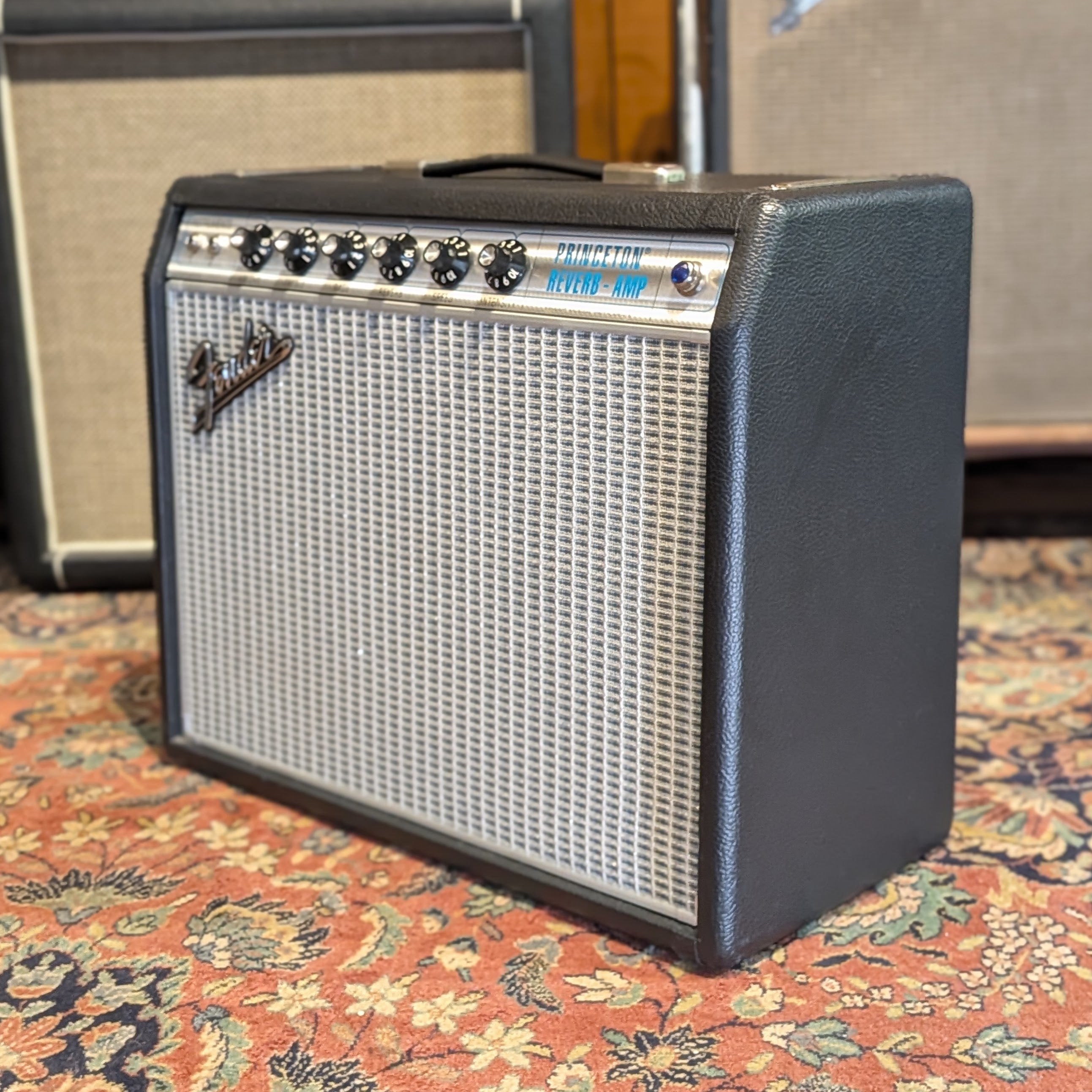 Fender '68 Custom Princeton Reverb-Amp 12-Watt 1x10" Guitar Combo - Black