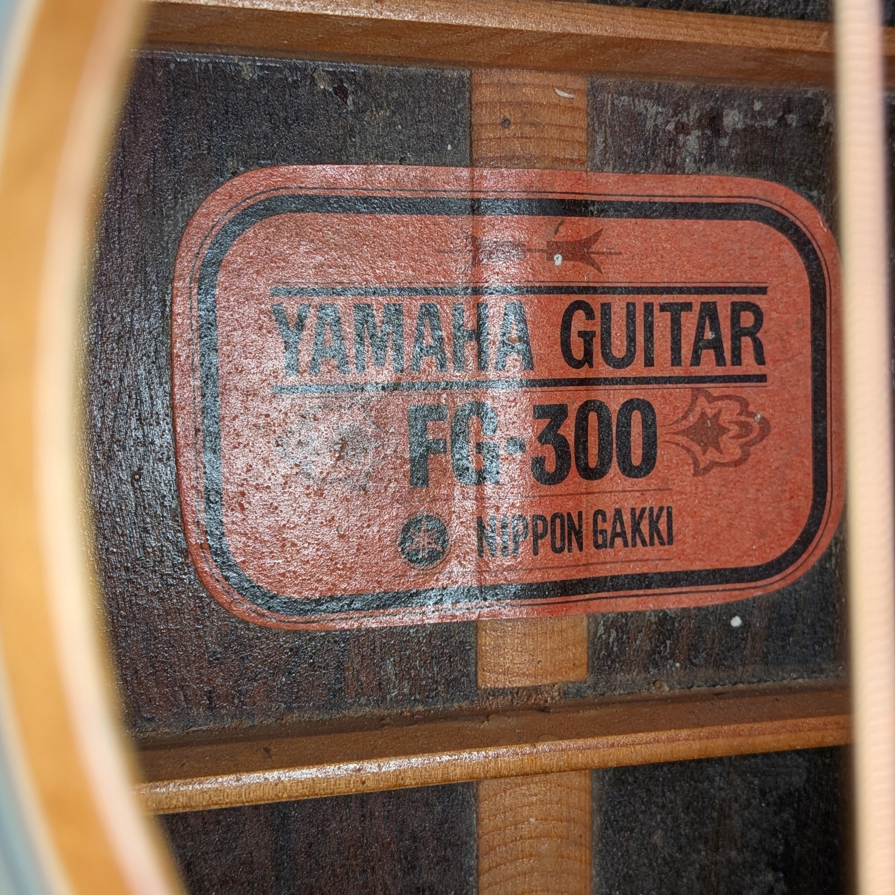 Yamaha FG-300 1970s - Natural