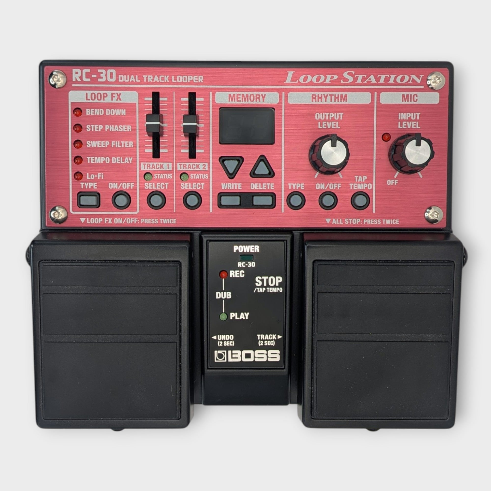 Boss RC-30 Loop Station - Red