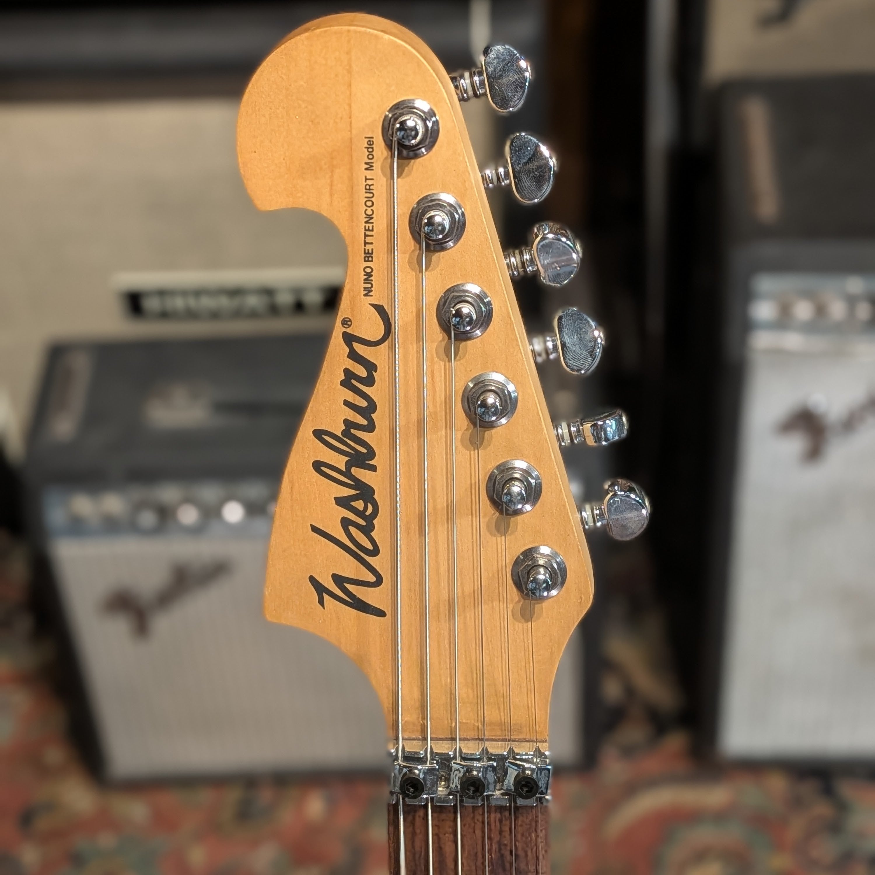 Washburn N2NMK Nuno Bettencourt Signature with Floyd Rose Tremolo - Natural