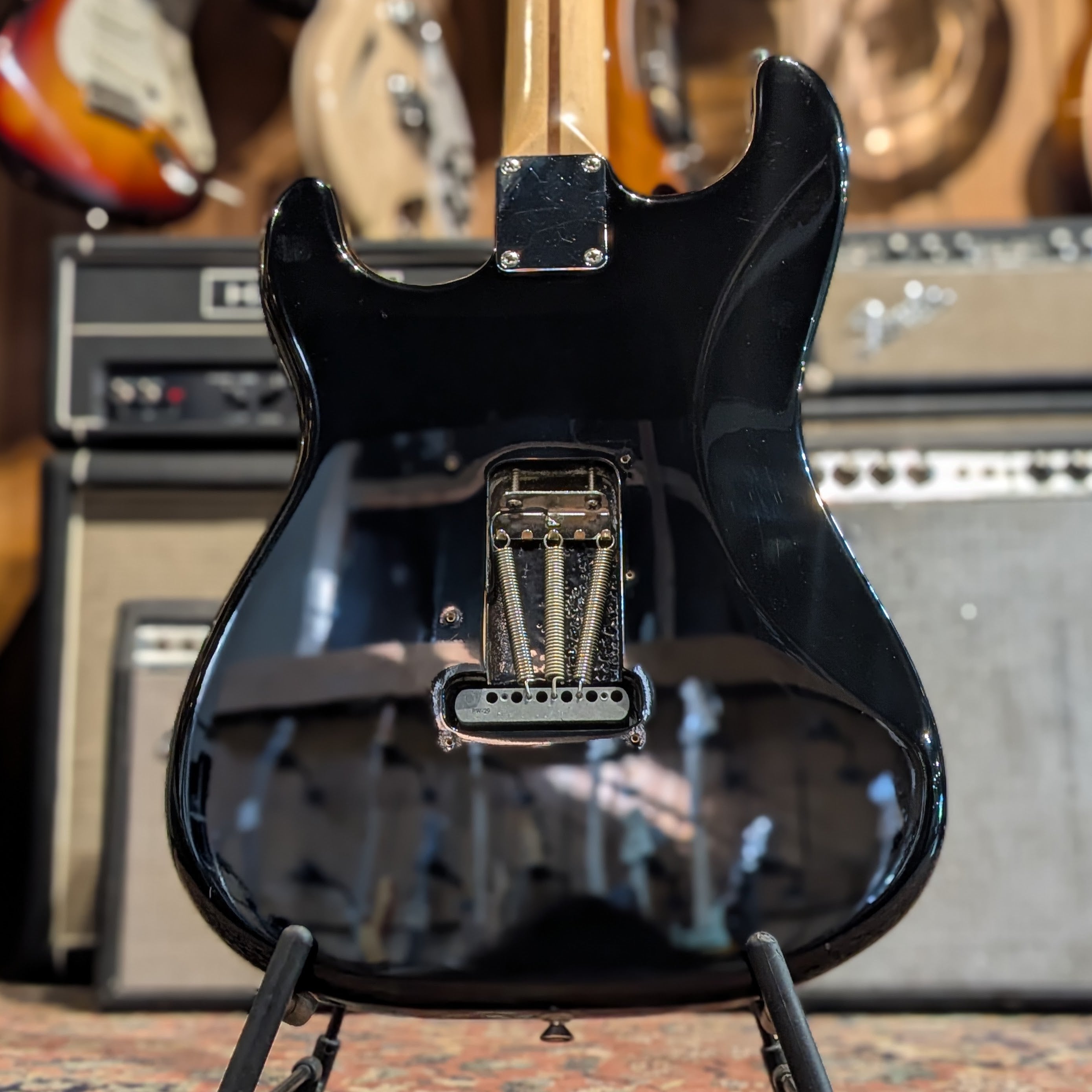 Fender Standard Stratocaster with Maple Fretboard 2007 - Black