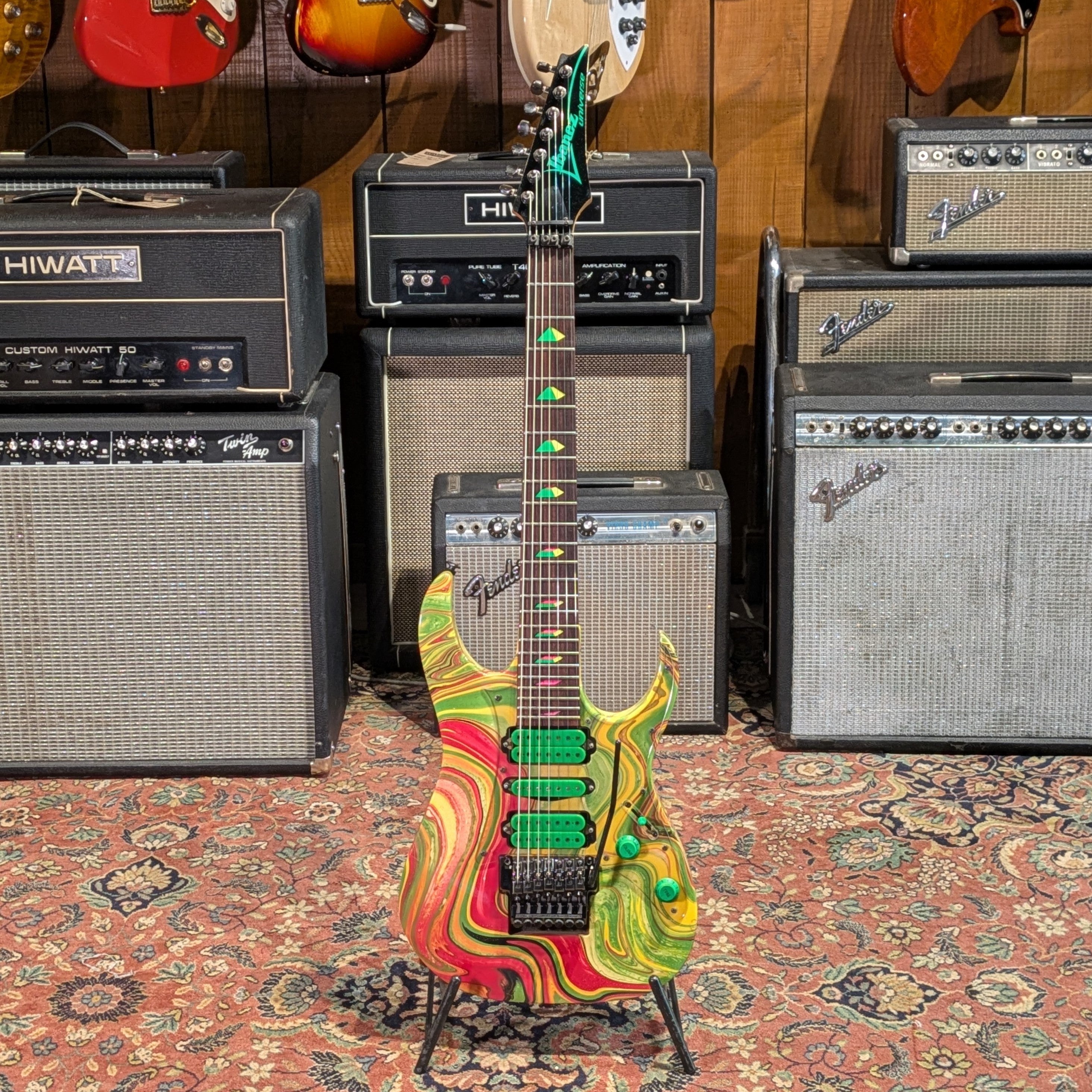 Ibanez UV77-MC Steve Vai Signature Universe