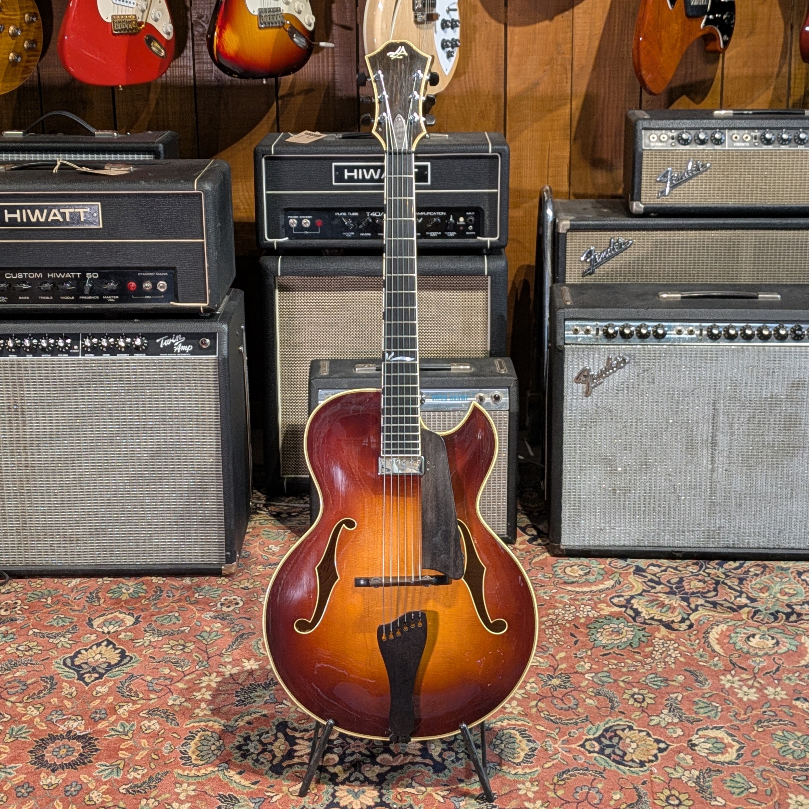 ACOUSTIC LIUTERIA 175 ALFA 1990's - SUNBURST