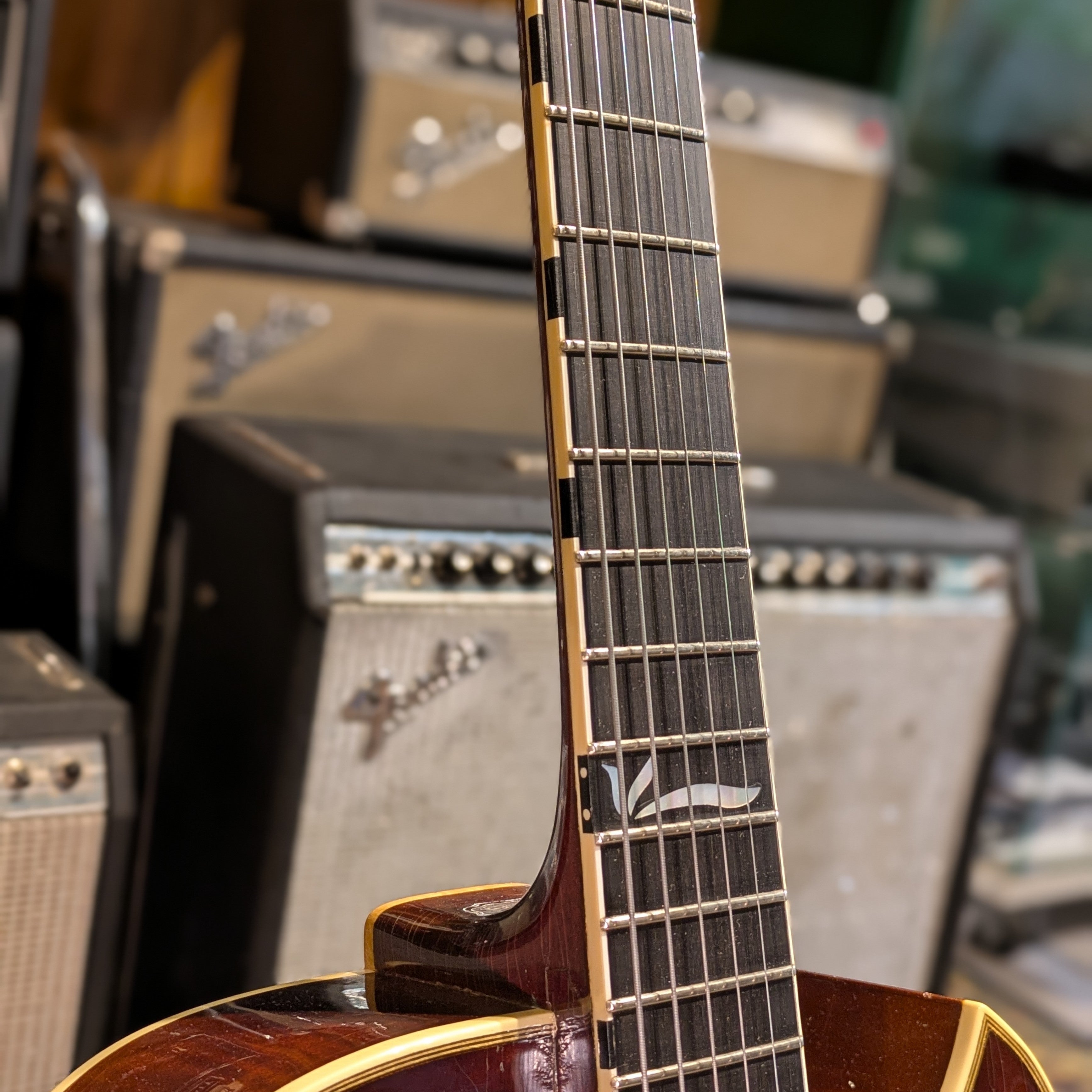 ACOUSTIC LIUTERIA 175 ALFA 1990's - SUNBURST