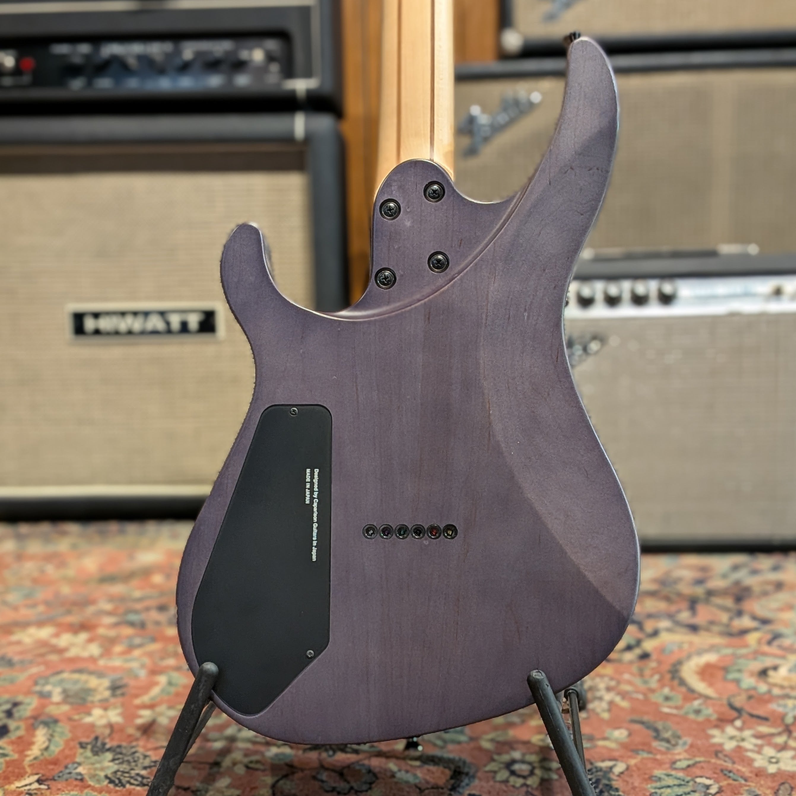 Caparison HORUS FX-AM 2019 - Dark Black Matt