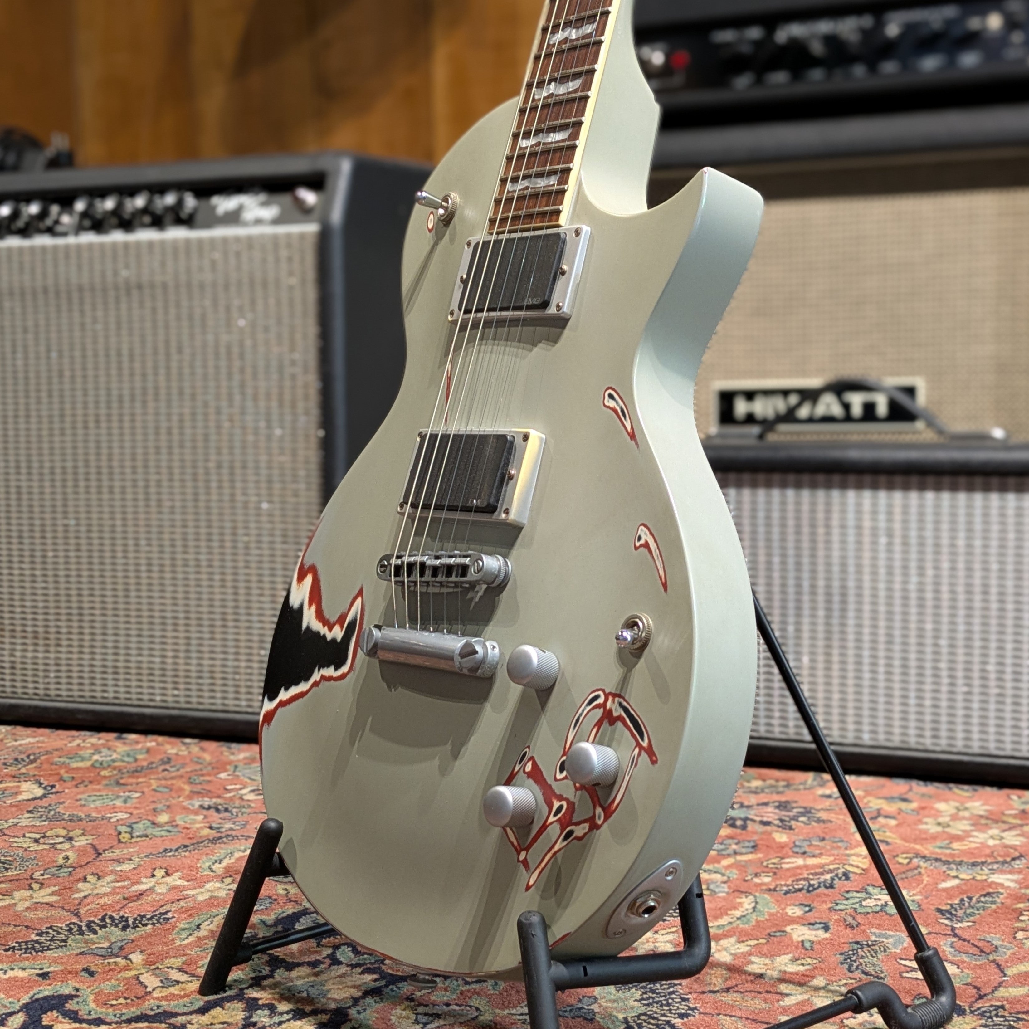 ESP LTD Truckster James Hetfield Signature 2005 - 2009 - Aged Primer Gray