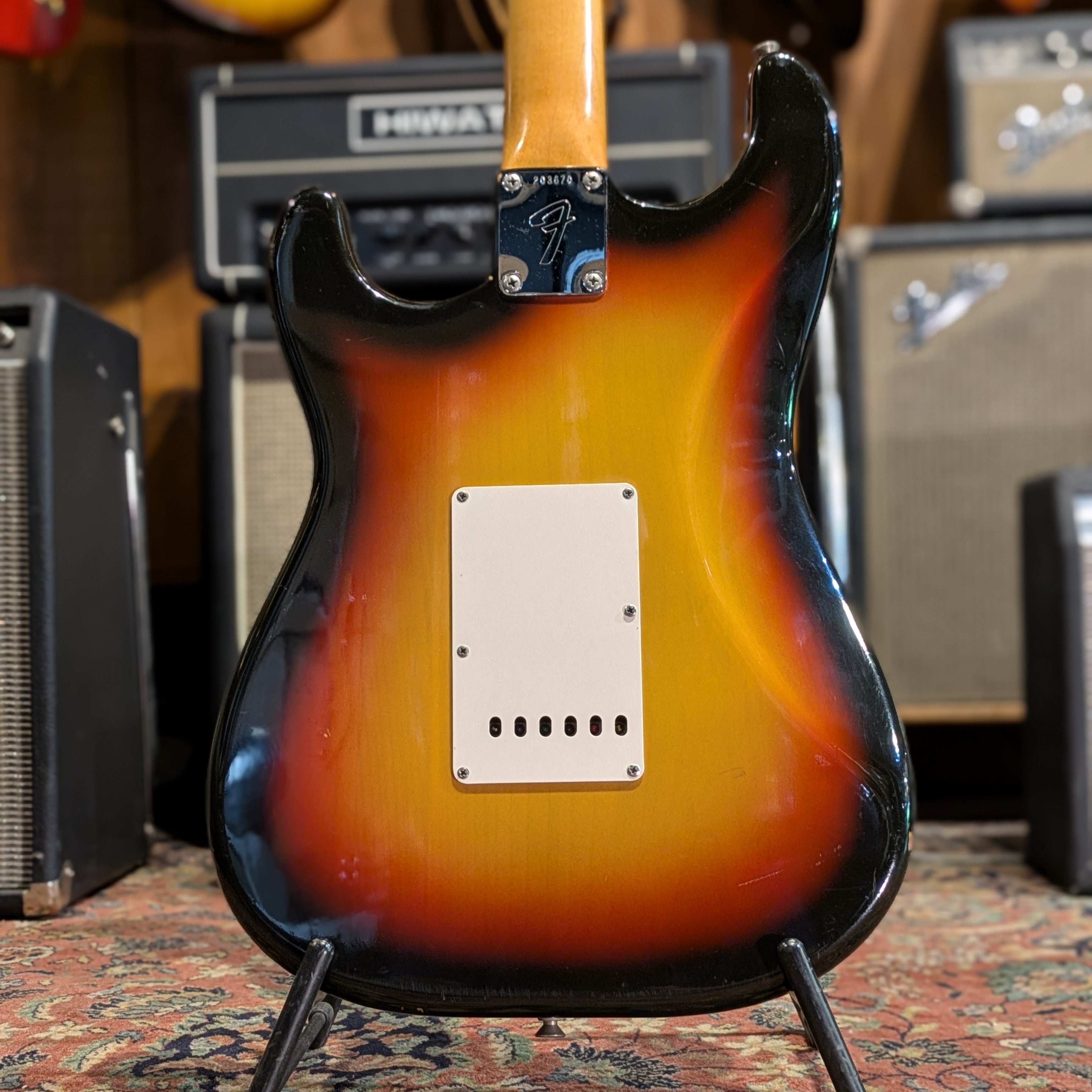 Fender Stratocaster with Rosewood Fretboard 1967 - Sunburst