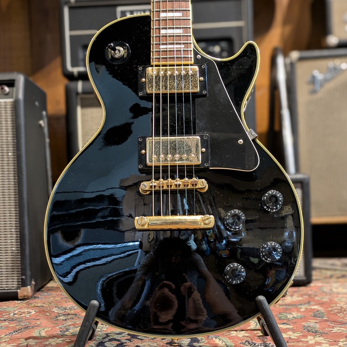 Epiphone Les Paul Custom 1996- Korea - Ebony (Seth Lover Pickups)