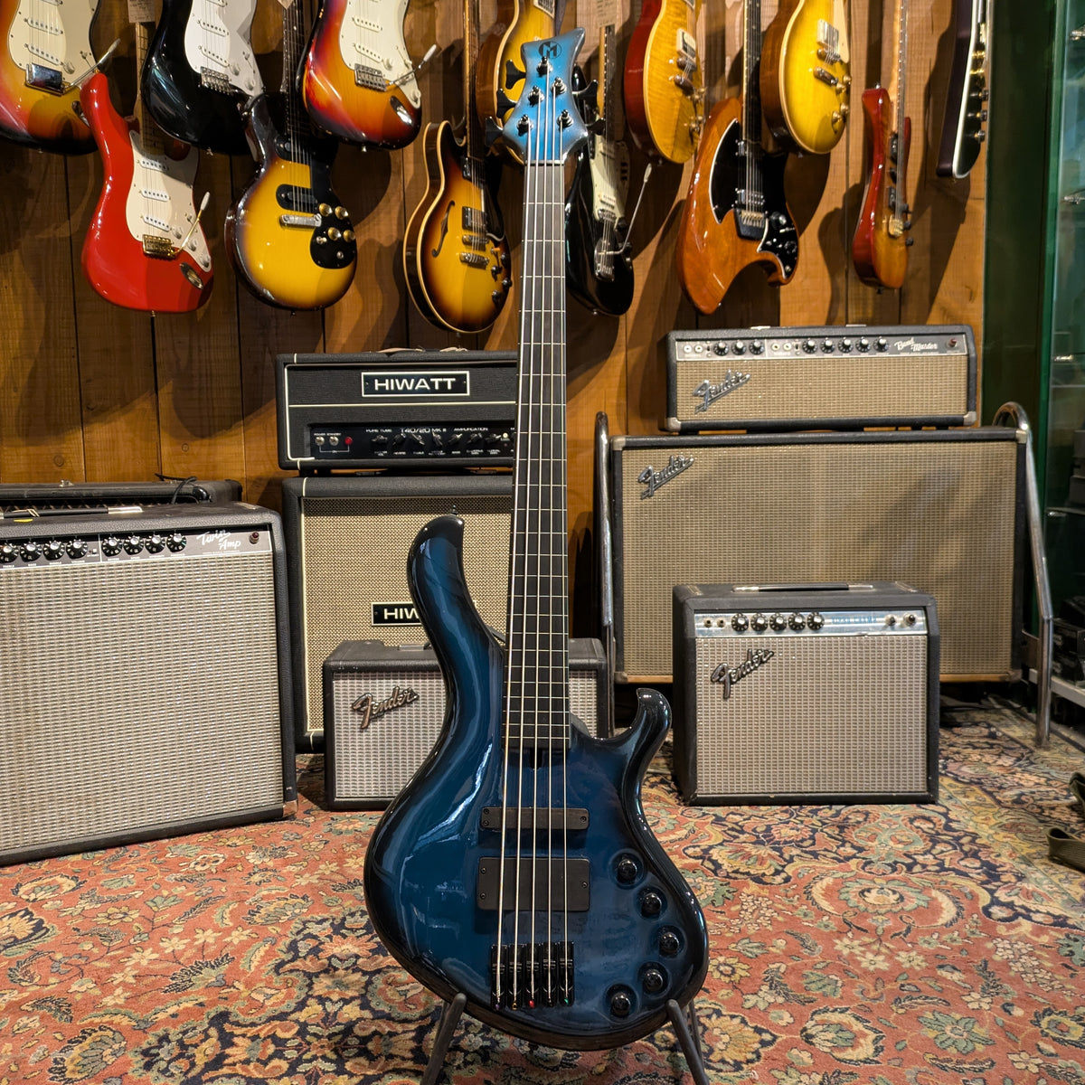 MARUSZCZYK - FROG - FRETLESS 5 - Blue Burst