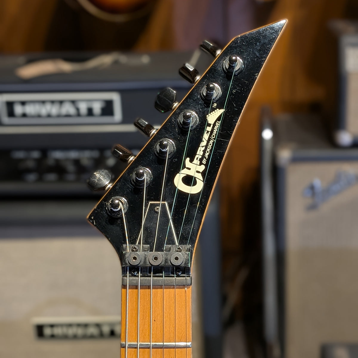 Charvel Model 3M - HH - Maple - Japan 1986-1988 - Black
