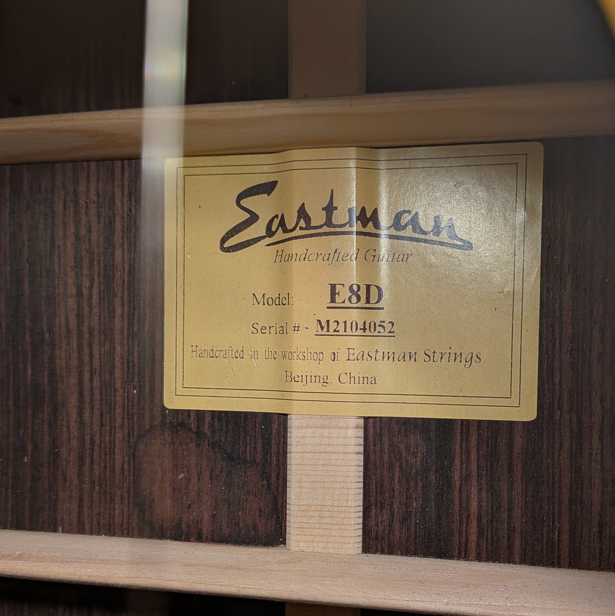 Eastman E8D Dreadnought 2021- Natural