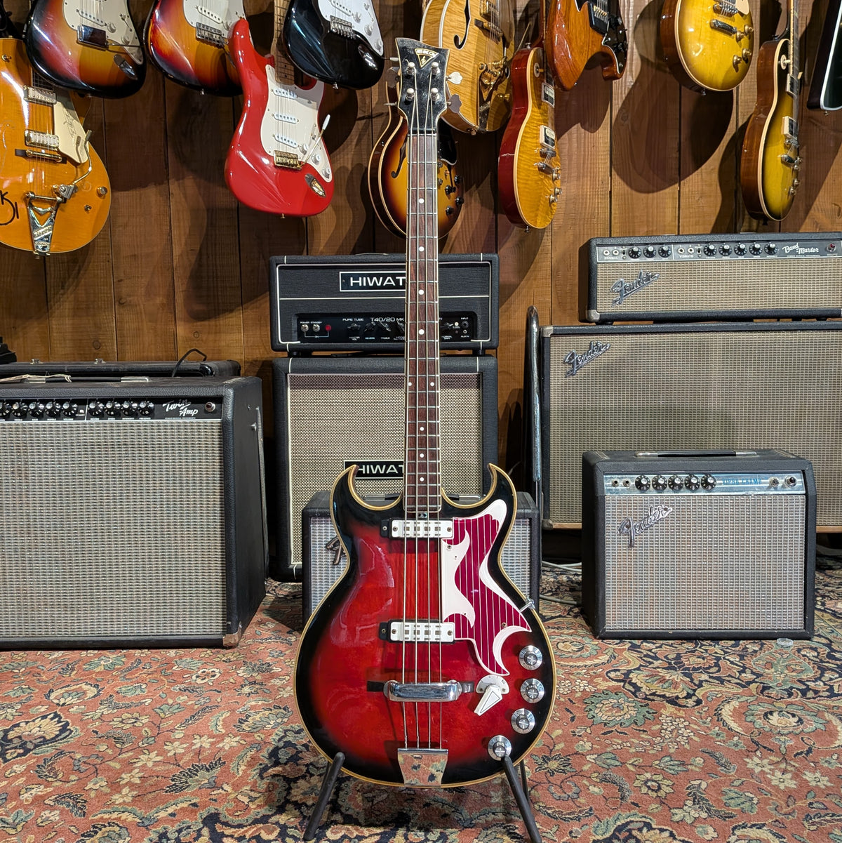 Eko Florentine 960/2 1960's - Red Burst