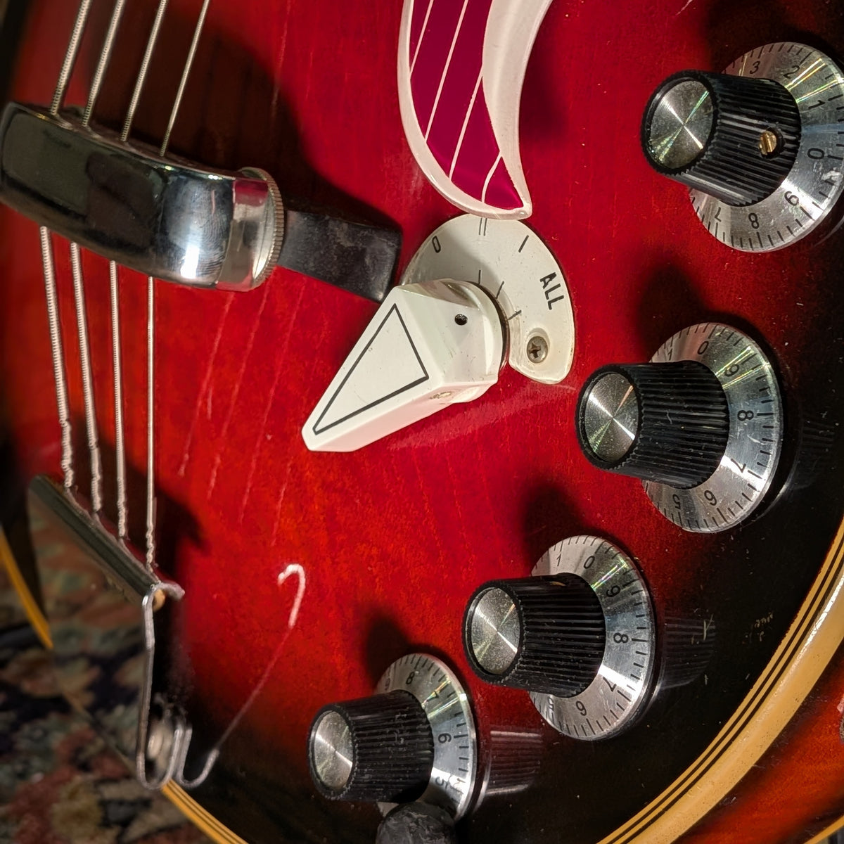 Eko Florentine 960/2 1960's - Red Burst