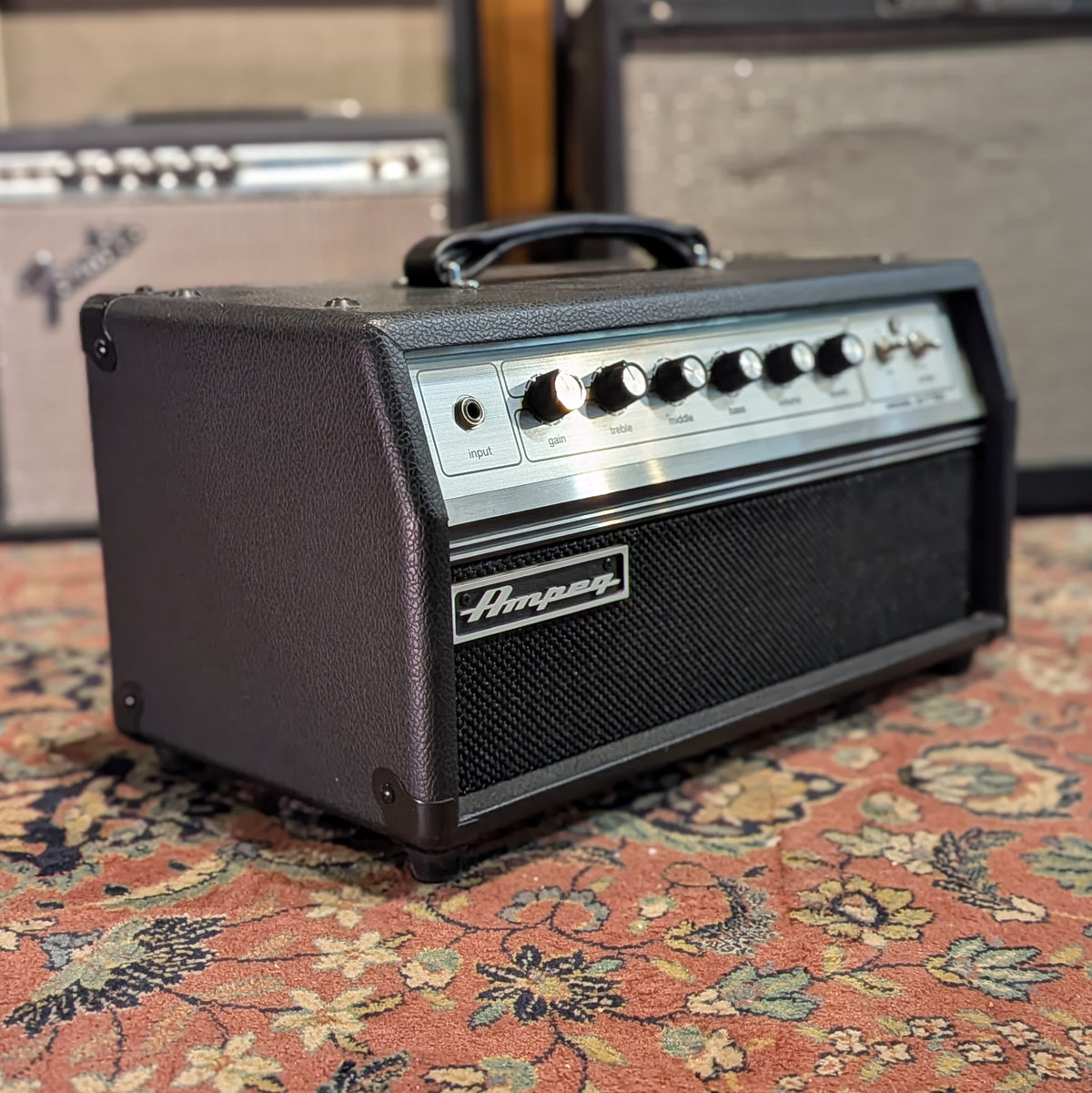 Ampeg Model GVT15H 15-Watt Tube Guitar Amp Head - Black
