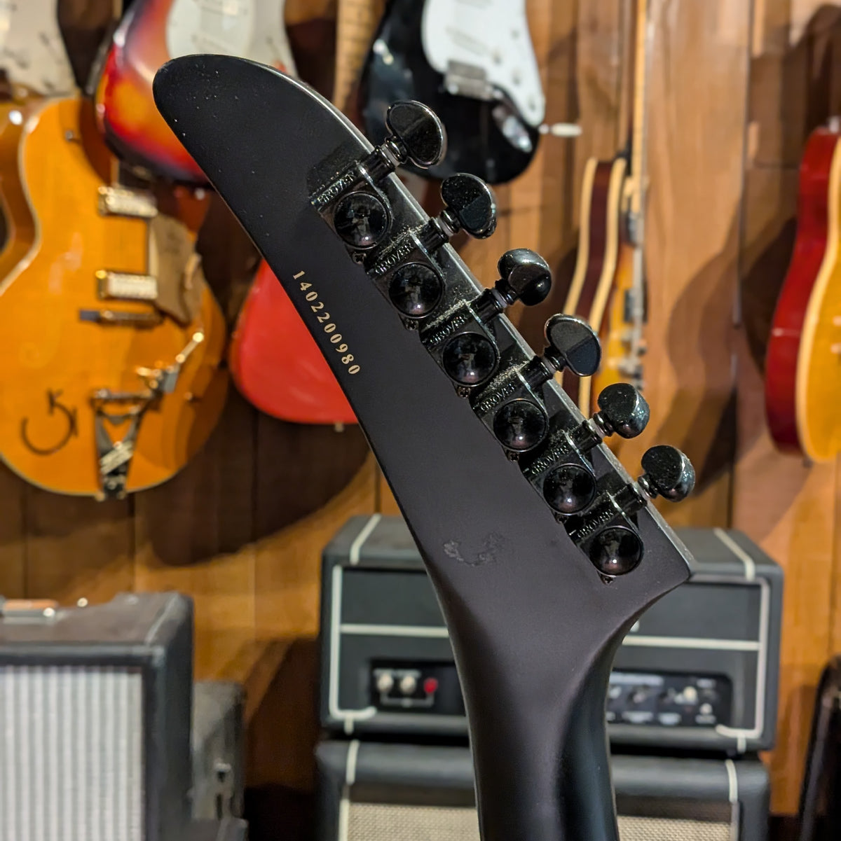 Epiphone '58 Goth Explorer 2014 - Pitch Black