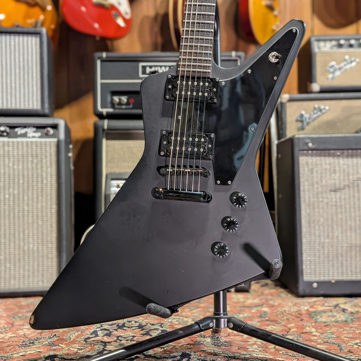 Epiphone '58 Goth Explorer 2014 - Pitch Black