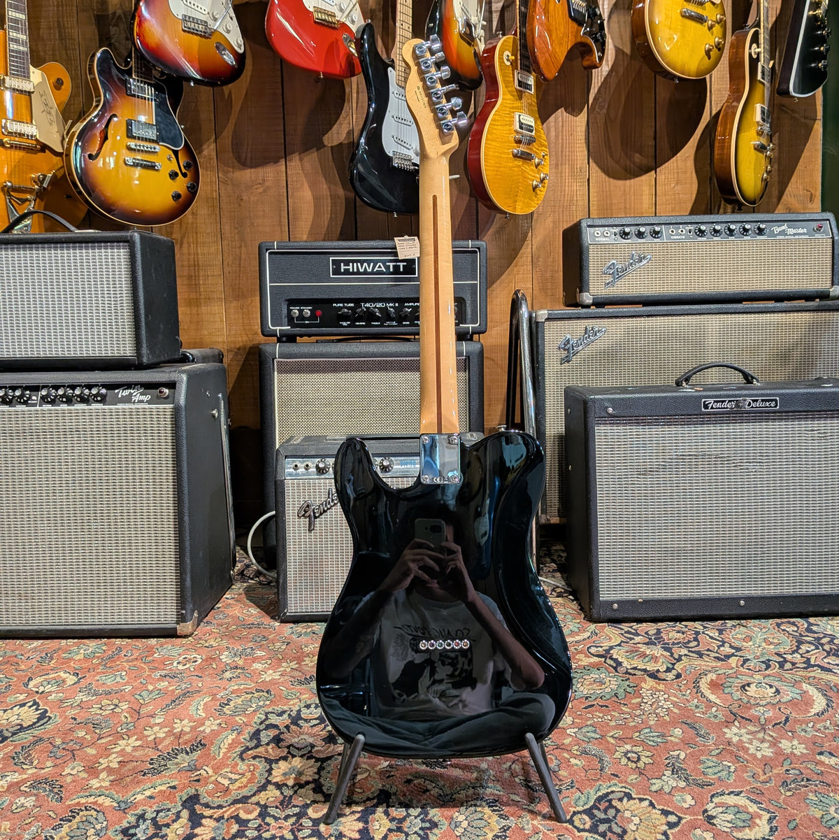 Fender Blacktop Telecaster HH with Rosewood Fretboard 2014 - Black