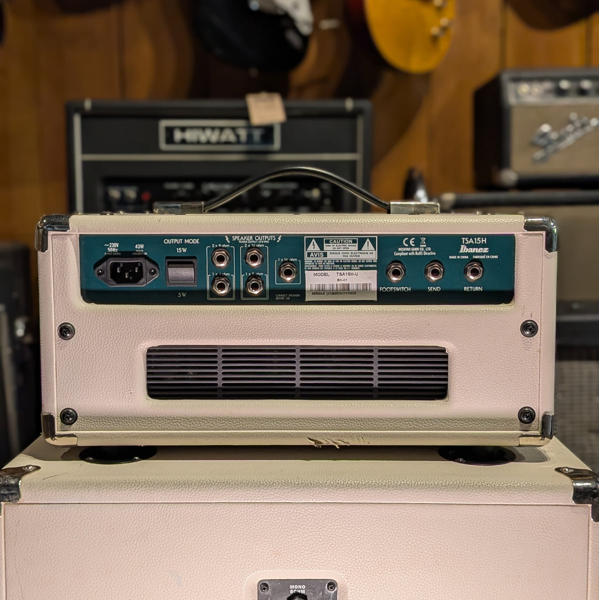 Ibanez TSA15H 15W + Ibanez TSA112C Cabinet
