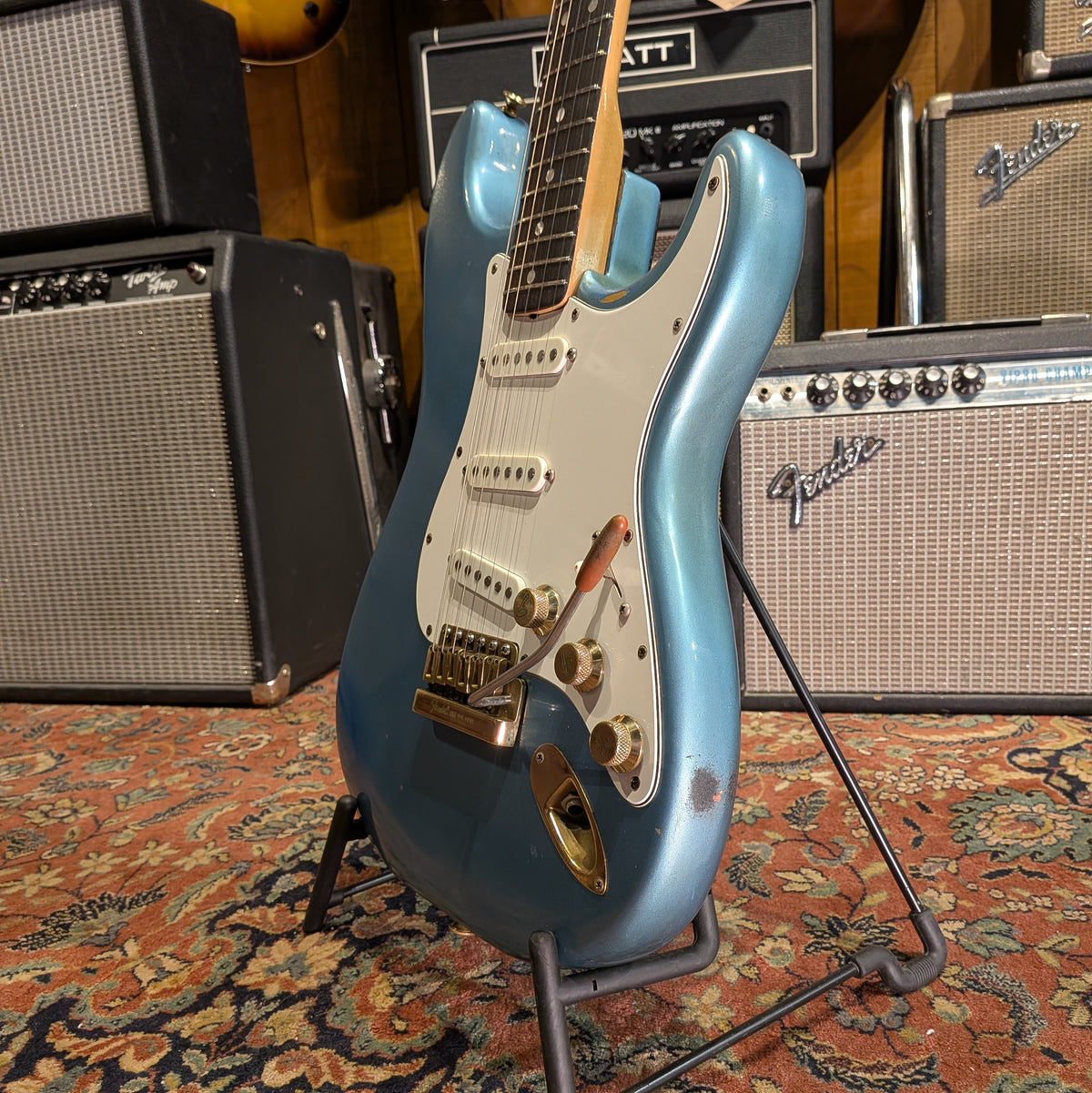 Fender The Strat with Rosewood Fretboard 1980 - 1982 - Lake Placid Blue