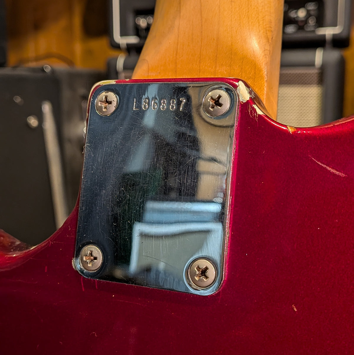Fender Jaguar 1965 - Candy Apple Red with Matching Headstock