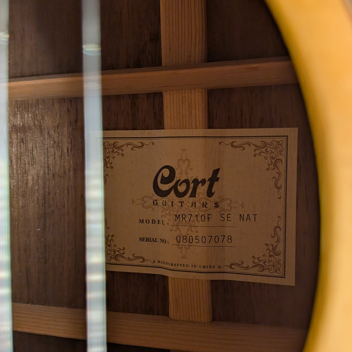 Cort MR710F SE NAT - Natural
